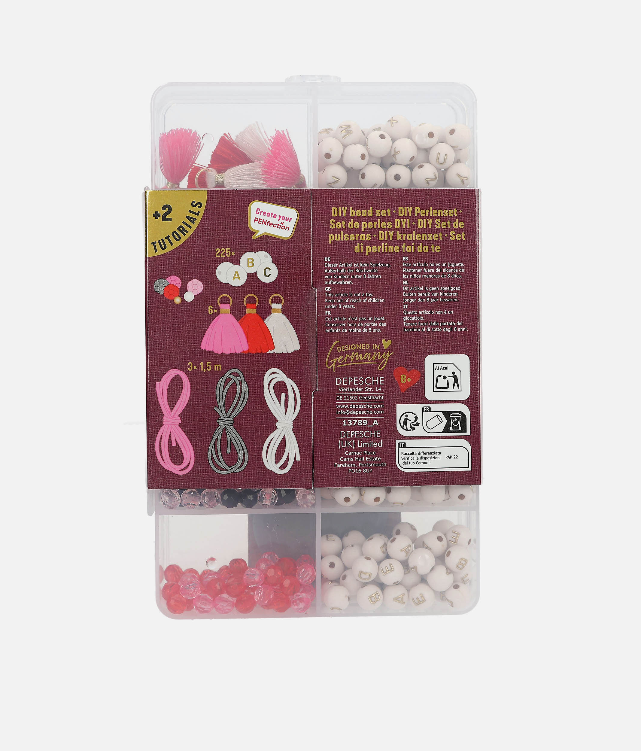 PENfection DIY Beads Set, Personalized Pendant & Charm Making Kit - 0013789