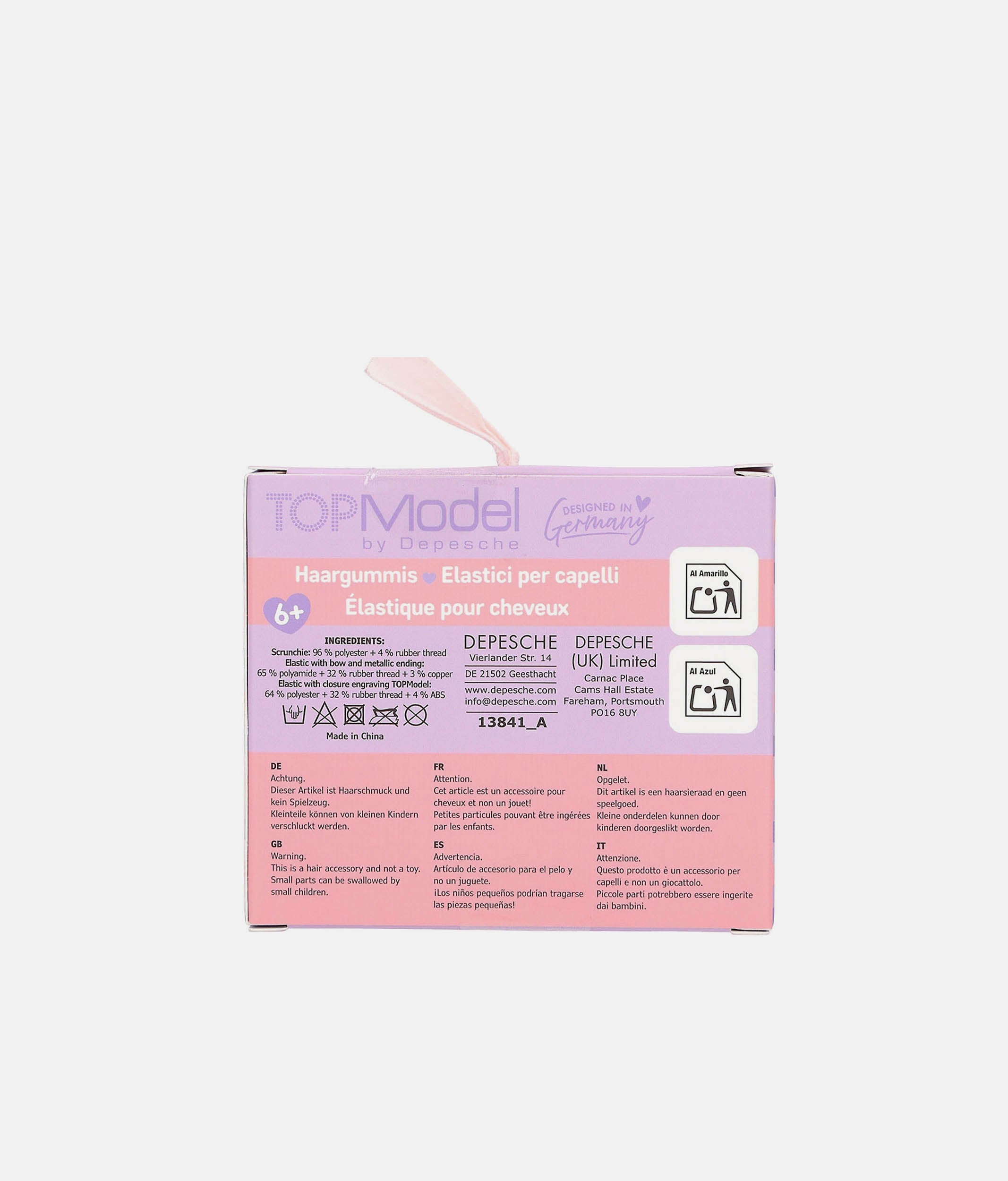 TOPModel Elastic Hairbands Set, Hair Accessories for Girls - 0013841