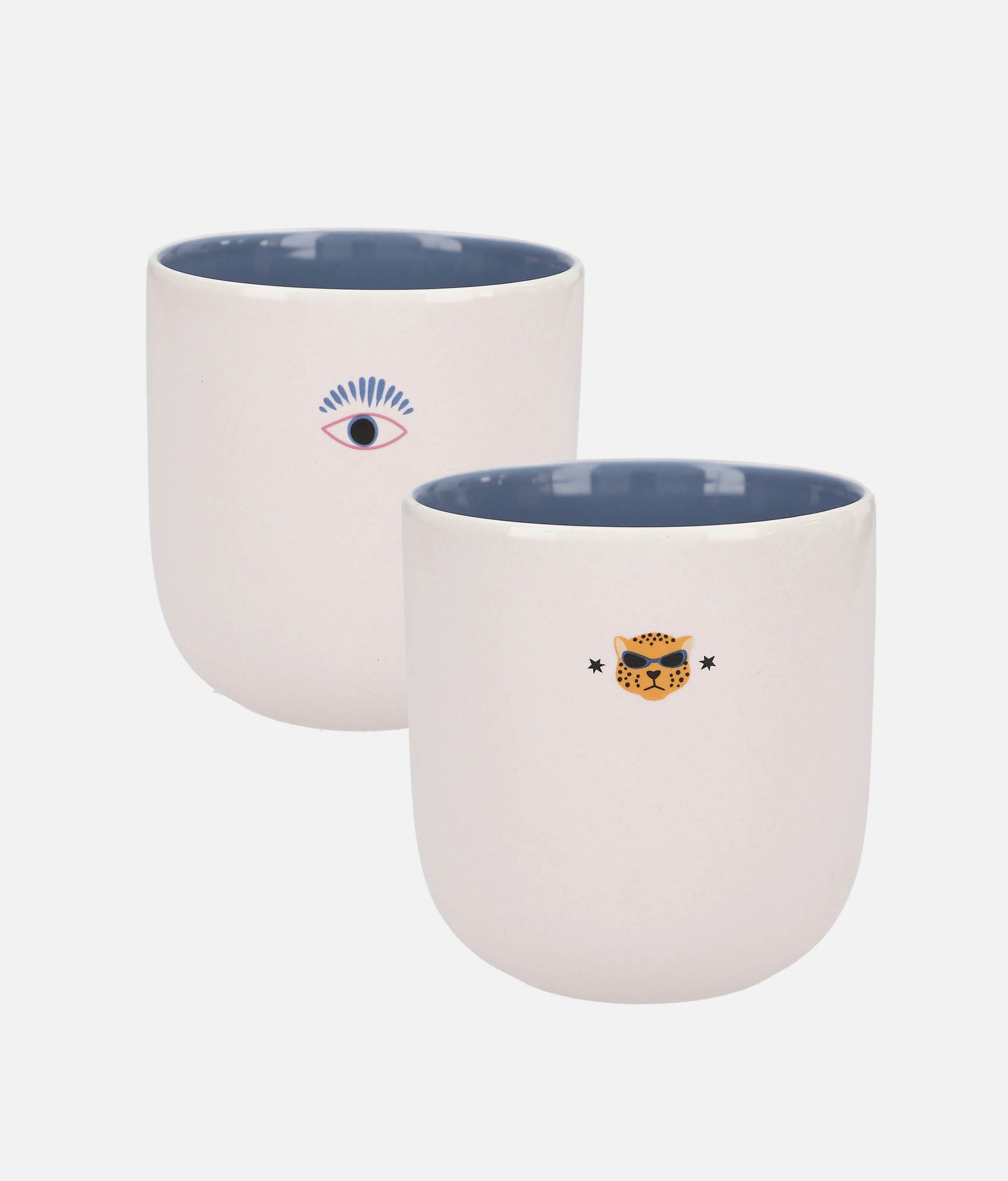 PENfection Mug, Dual-Use Drinking Cup & Pen Holder with Leopard Print - 0013892