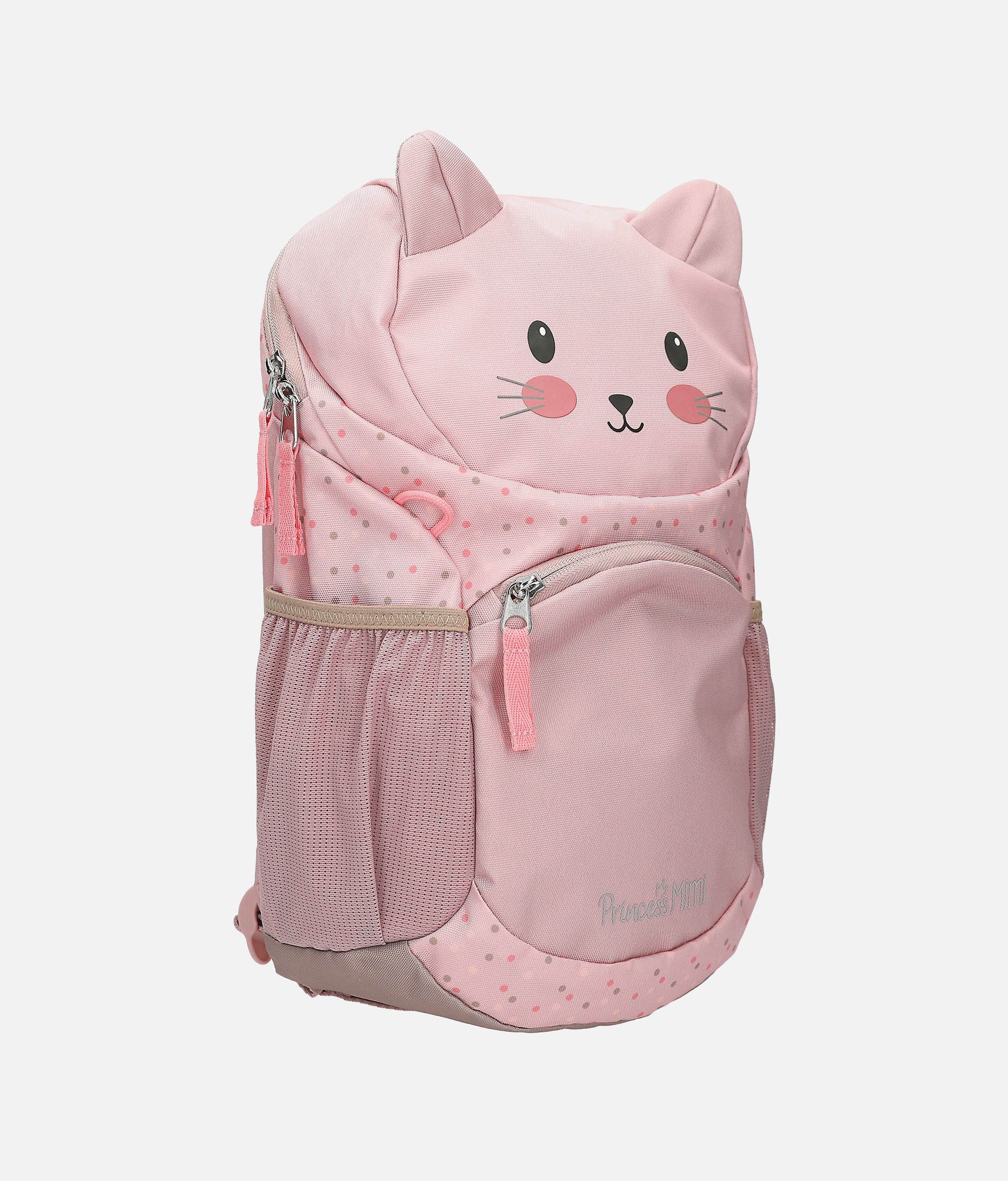 Princess Mimi Cat Backpack with Ergonomic Design, Side Pockets - 0013992