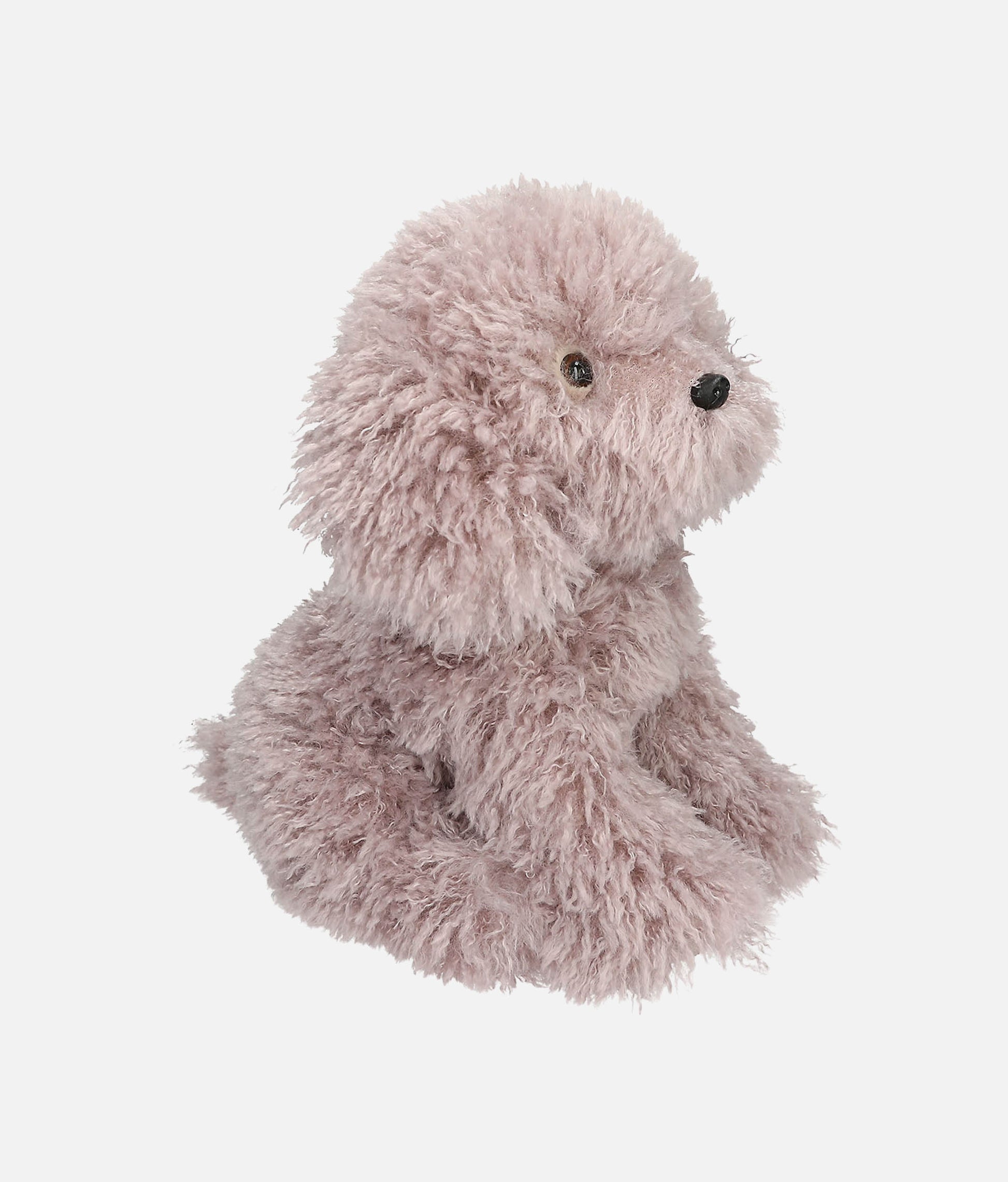 TOPModel Plush Puppy with Super Soft Grey-Lilac Curly Fur - 0014058