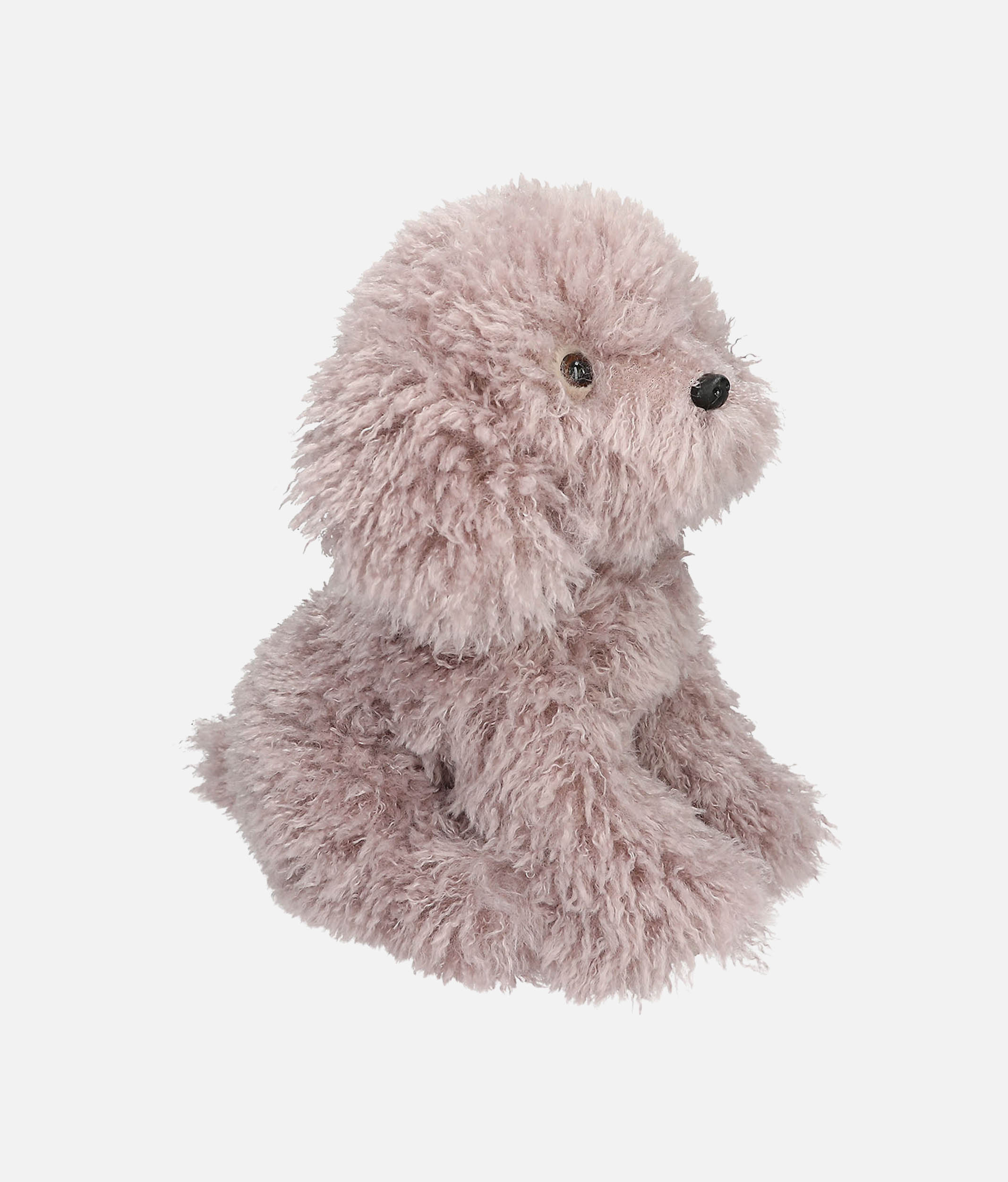 TOPModel Plush Puppy with Super Soft Grey-Lilac Curly Fur - 0014058