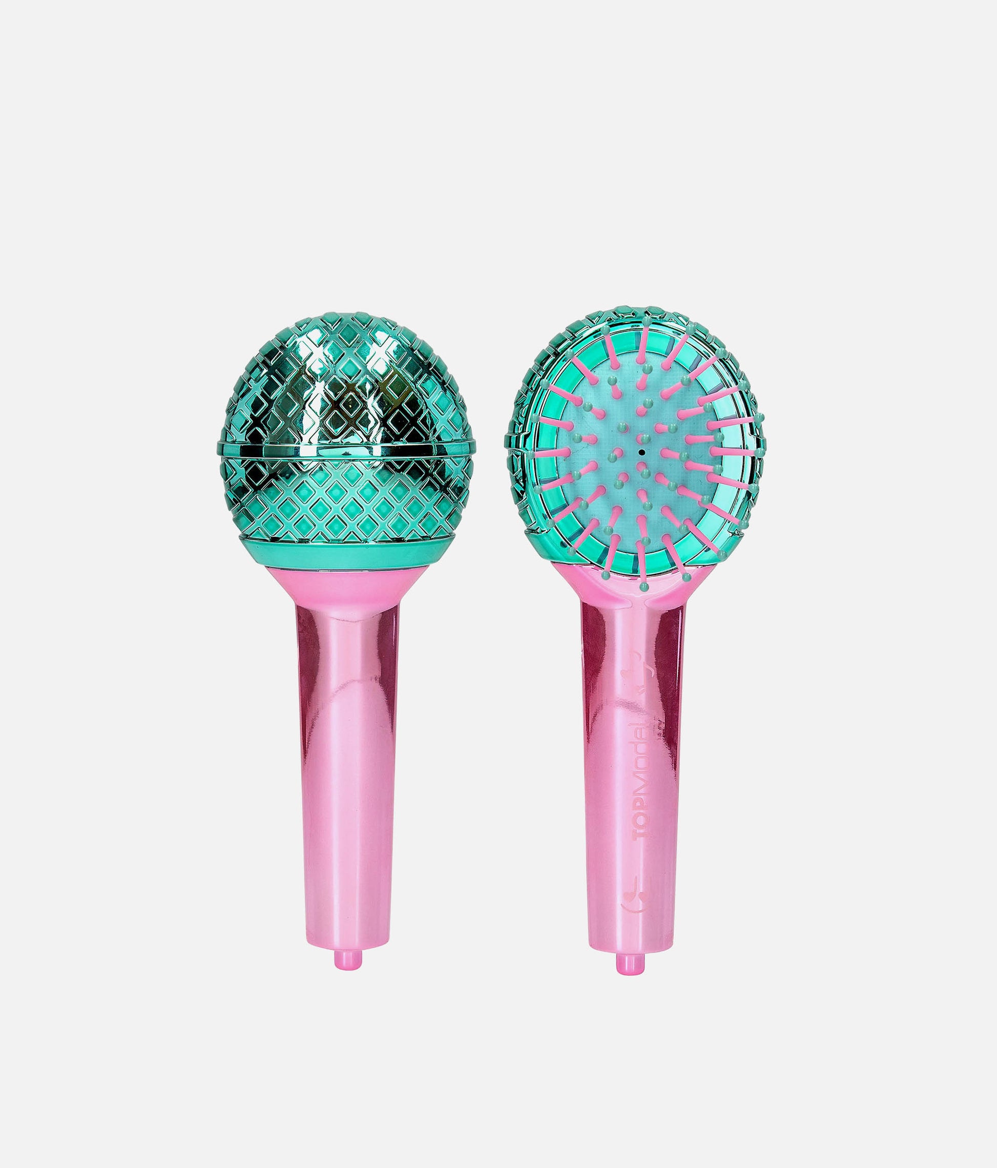 TOPModel Hairbrush Microphone MUSIC with Metallic Finish - 0014191