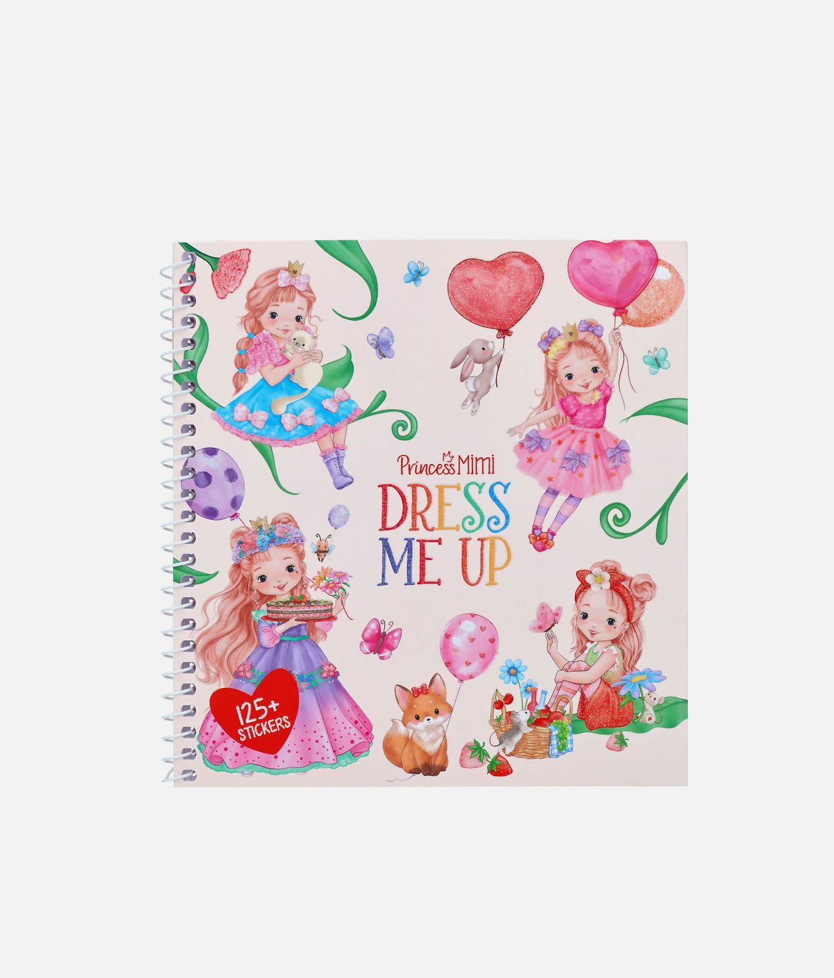 Princess Mimi Dress Me Up Sticker Book – 125+ Outfit & Animal Stickers