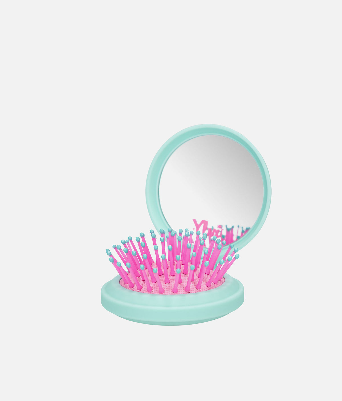 Ylvi Unicorn Folding Hairbrush with Mirror - 0014439