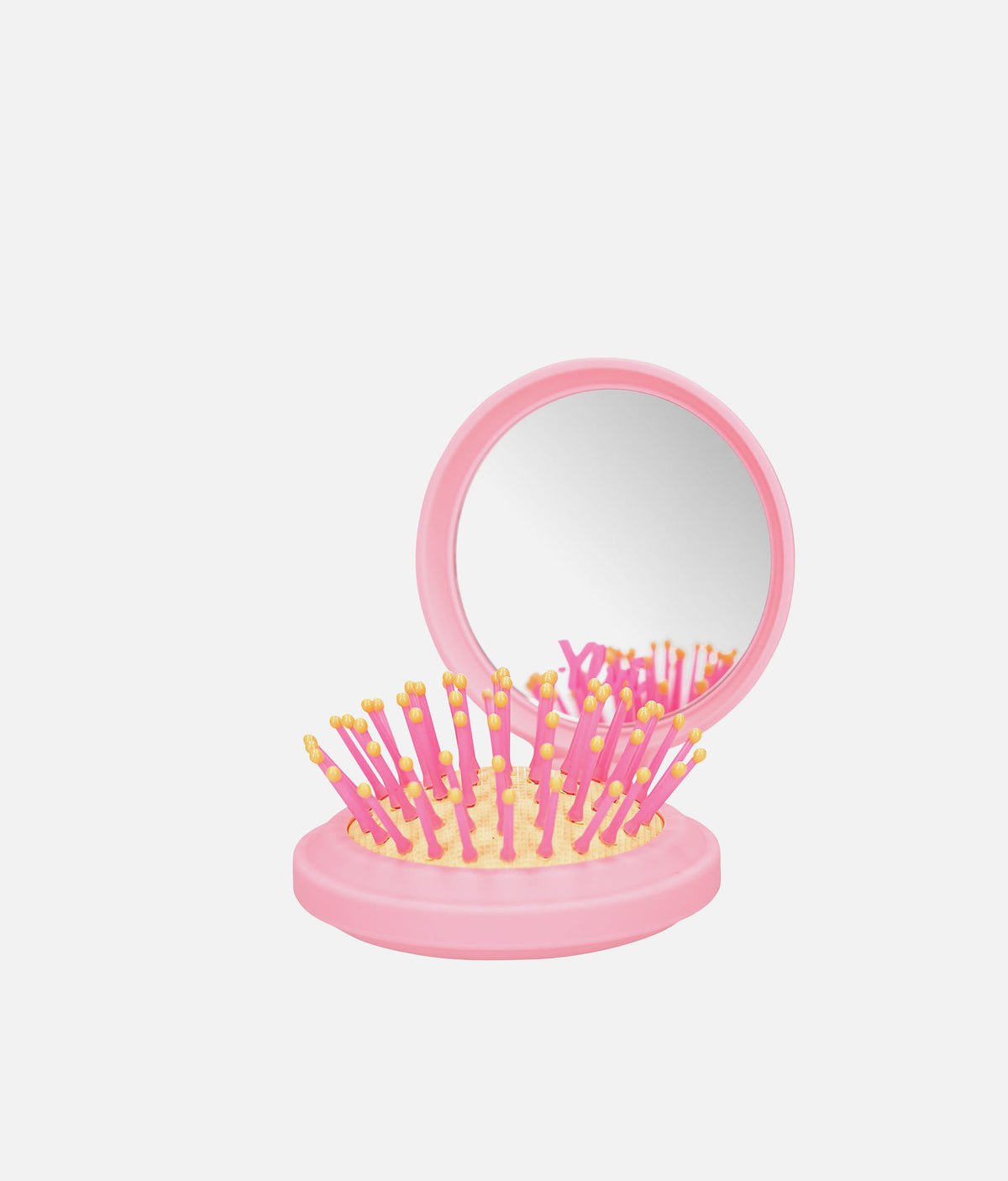 Ylvi Unicorn Folding Hairbrush with Mirror - 0014439