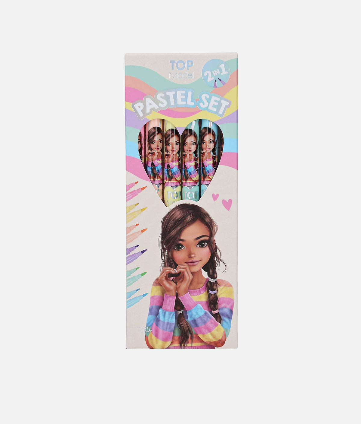 TOPModel Pastel Dual-Tip Marker Set - 0013361