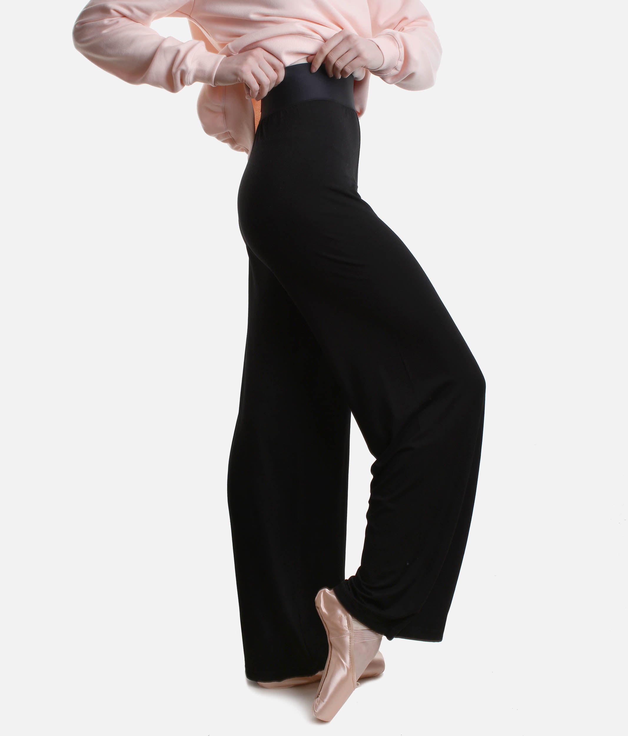 Ballet Warm-Up Pants, High Waist, Loose Fit, Ultimate Comfort - S0559