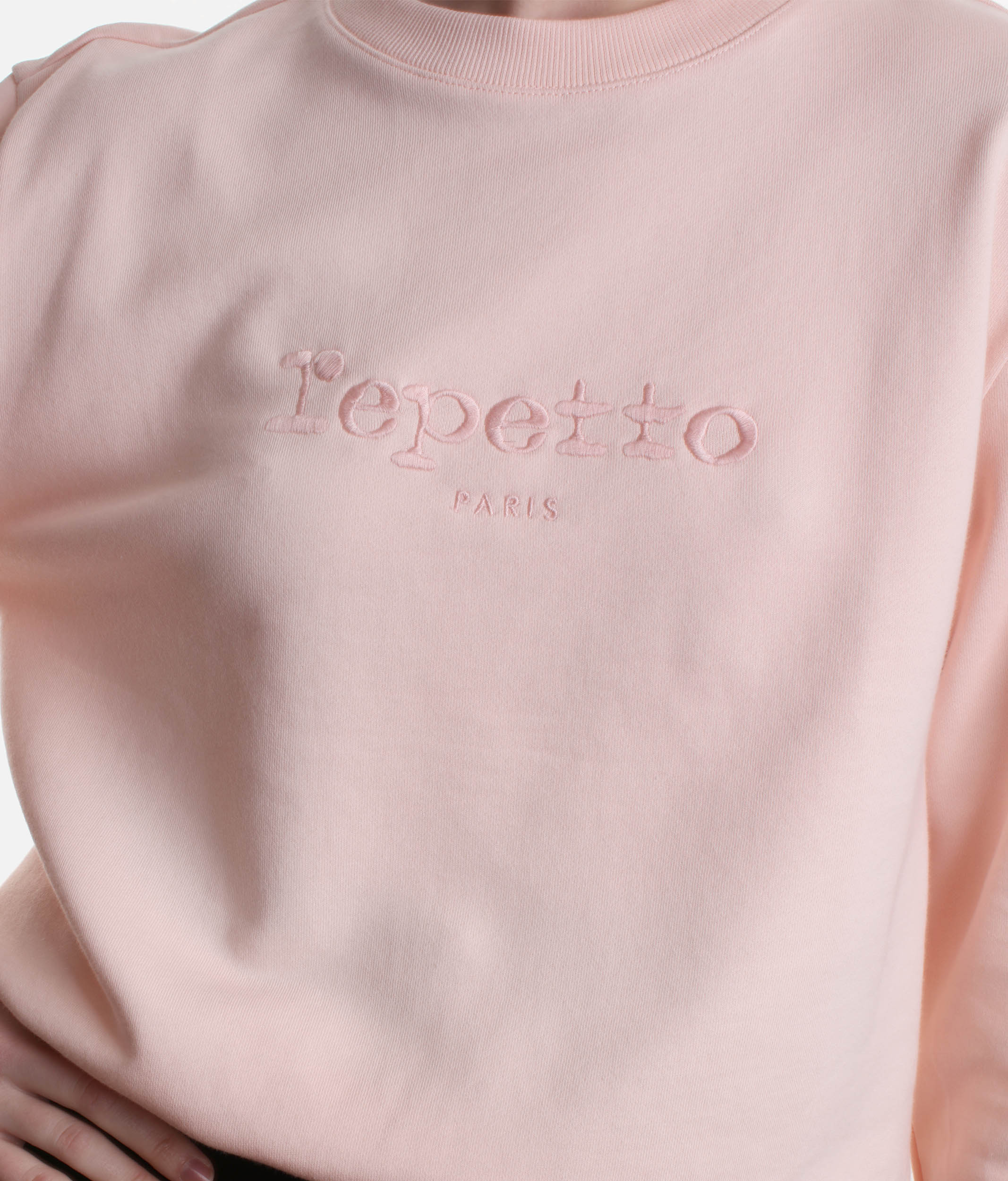 Cotton Fleece Sweatshirt, Studio-to-Street Style - S0696