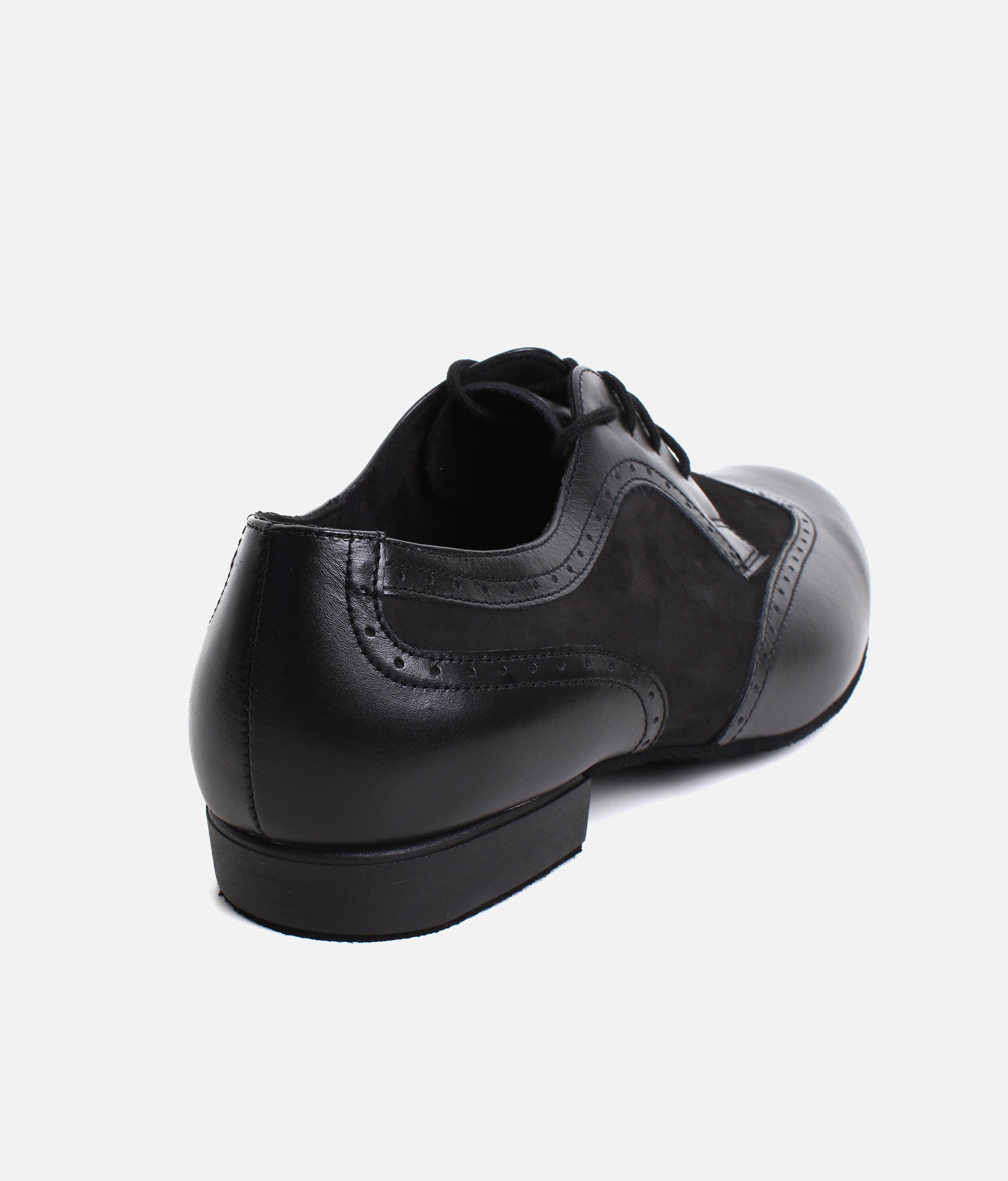 Mens Dance Shoes, Derby Brogue Style, Wide Fit Ballroom Shoes - 089