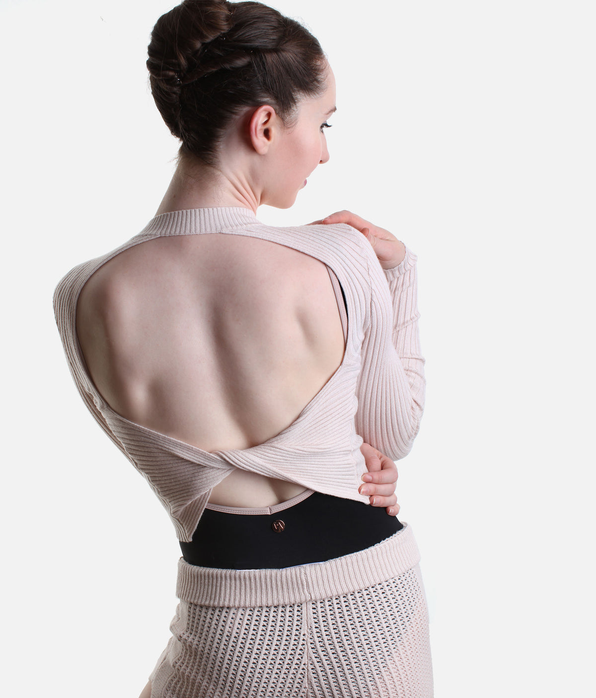 Capezio Coppola CK11012W – Long Sleeve Knit Warm-Up Top