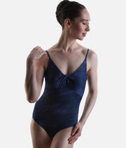 Carrara Cami Leotard with Adjustable Straps, Twisted Front & Back - 12410W