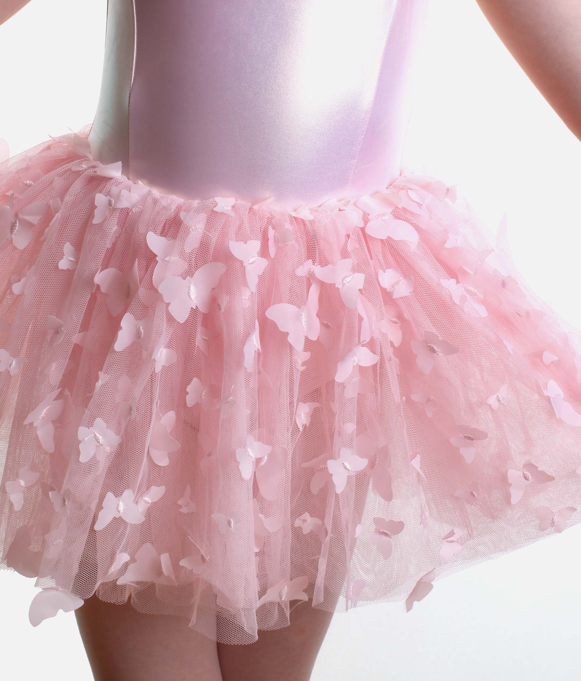 Flutter MONARCH Tutu Dress with 3D Butterfly Detailing - 12574C