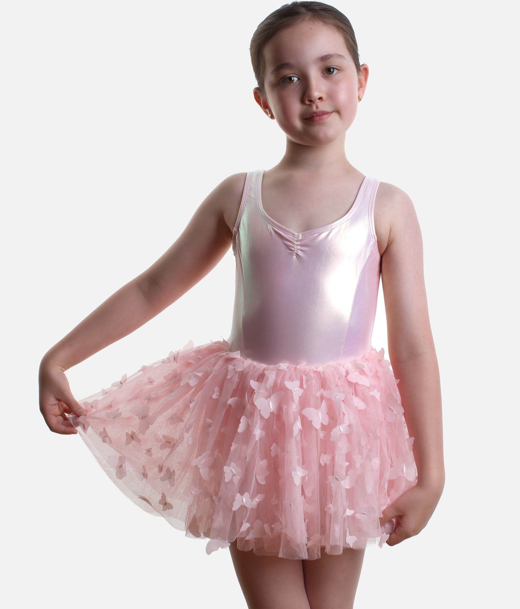 Flutter MONARCH Tutu Dress with 3D Butterfly Detailing - 12574C