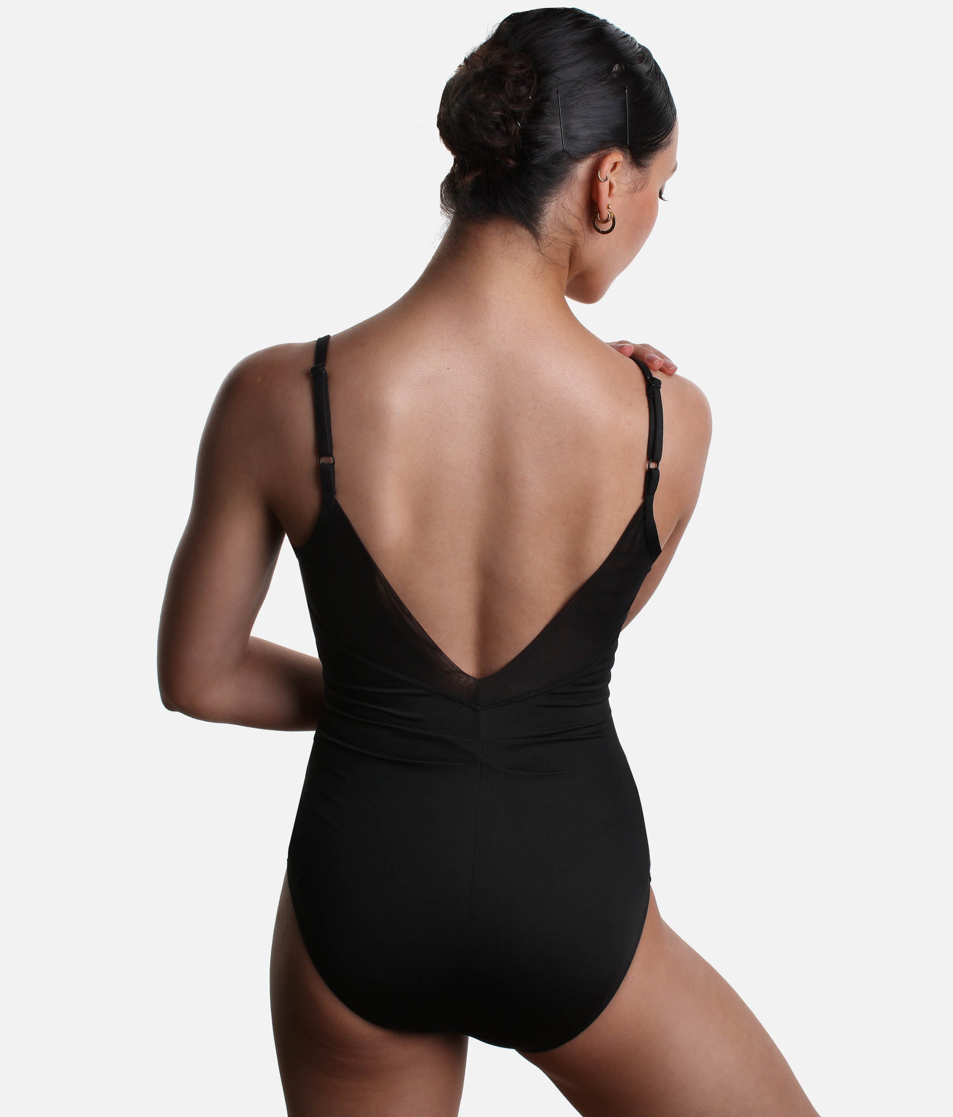 Anemoia Camisole Leotards, Adjustable Strap with Jazz Leg Line - 12600W