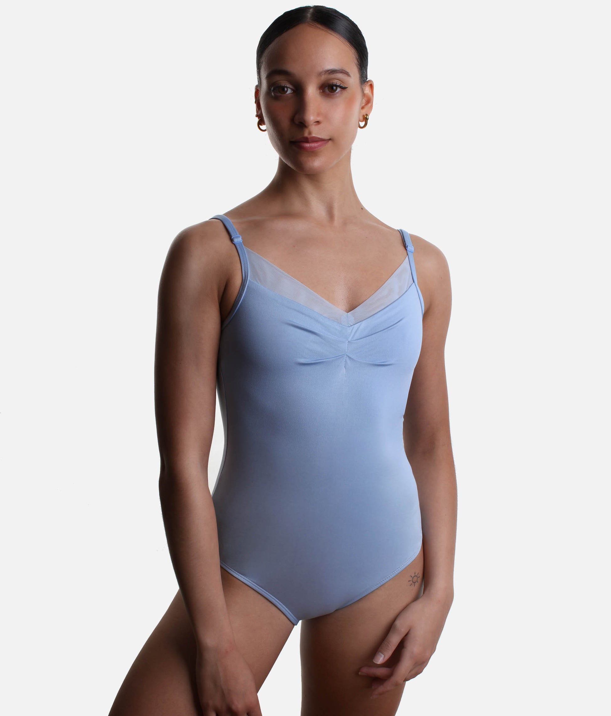 Anemoia Camisole Leotards, Adjustable Strap with Jazz Leg Line - 12600W