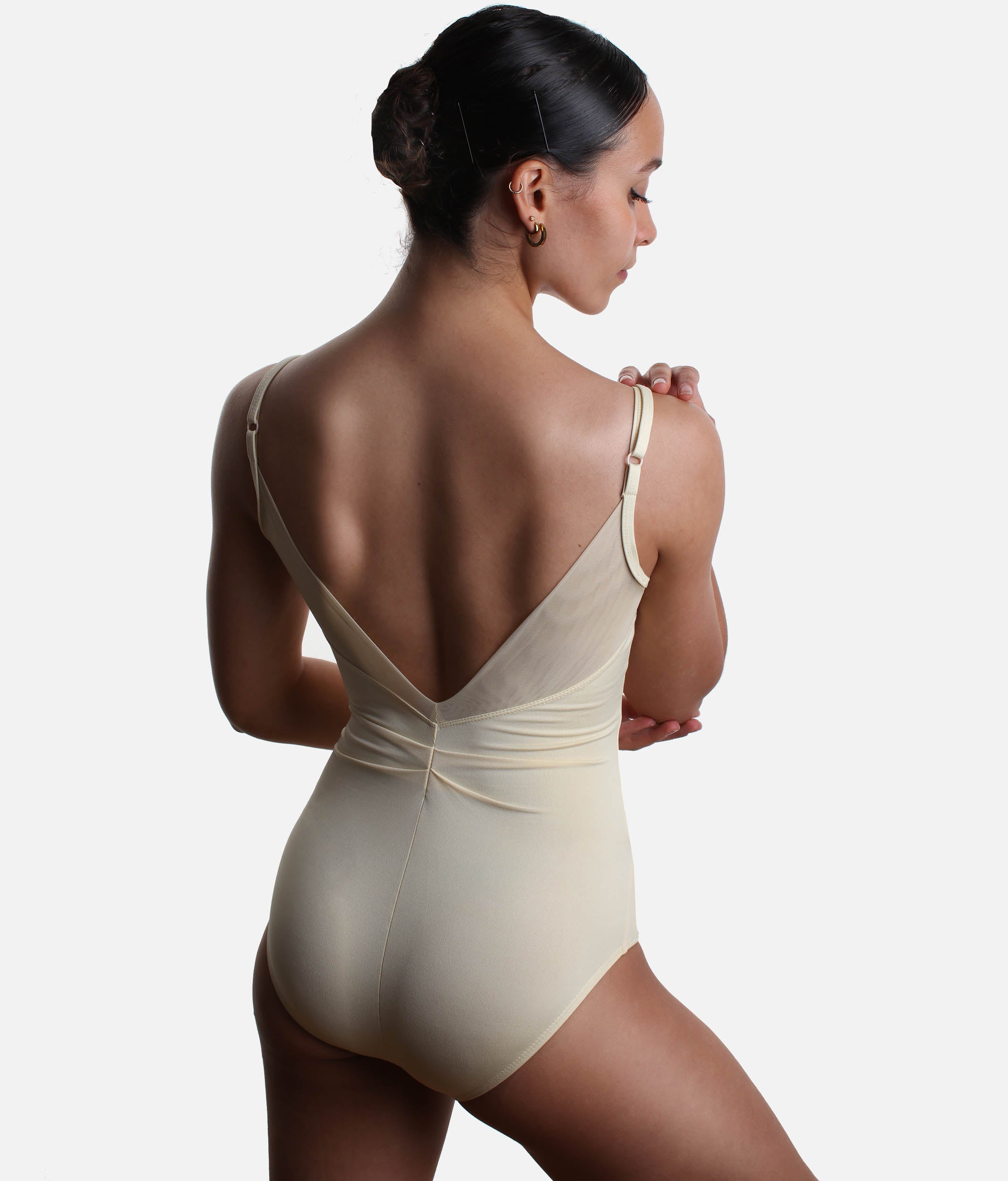 Anemoia Camisole Leotards, Adjustable Strap with Jazz Leg Line - 12600W