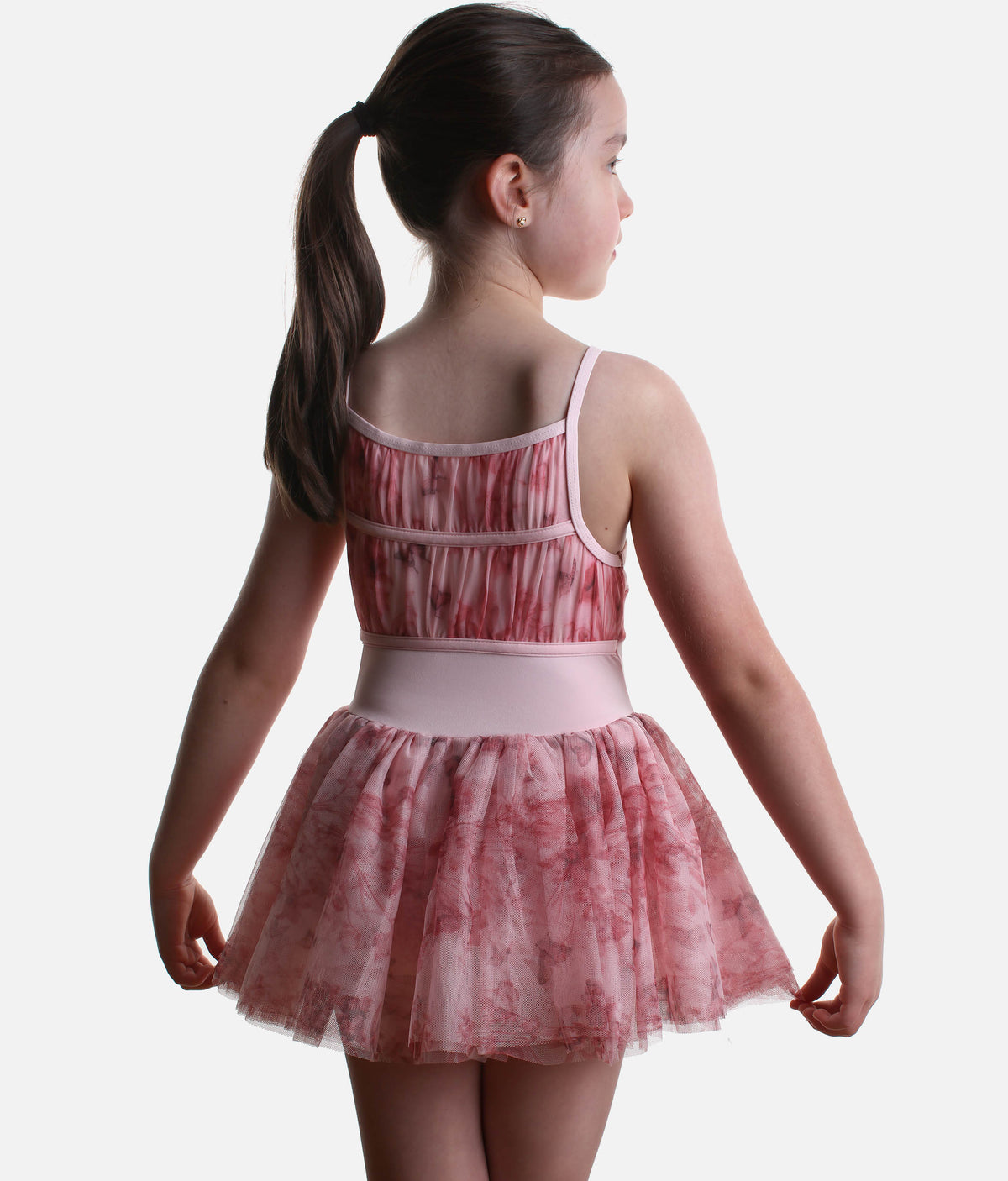 Enchanted Girls’ Pink Floral Tutu Dress - 12640C