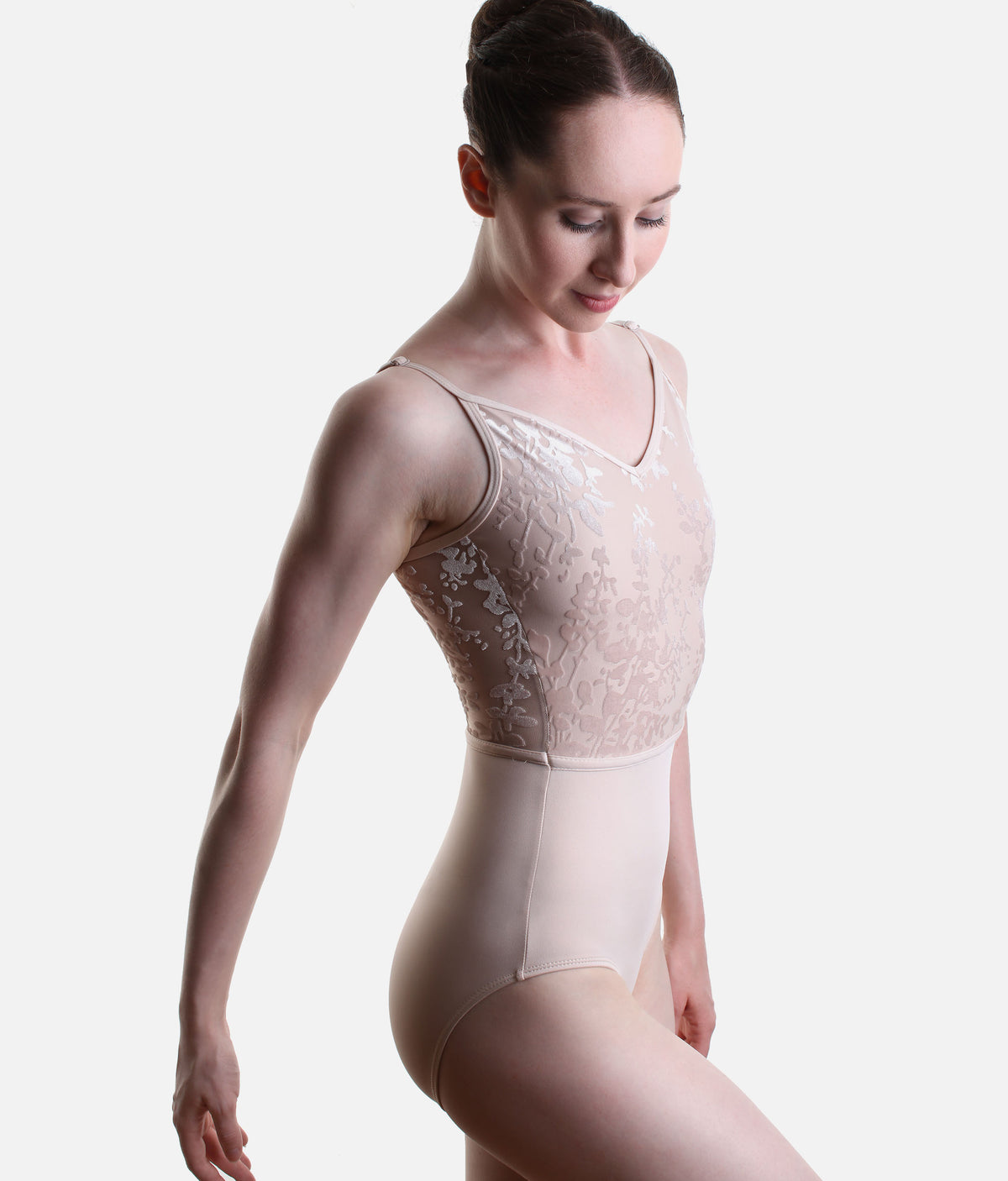 Capezio Poiret F12700W – Floral Camisole Ballet Leotard