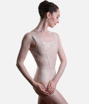 Capezio Cristóbal F12702W – Floral Tank Ballet Leotard
