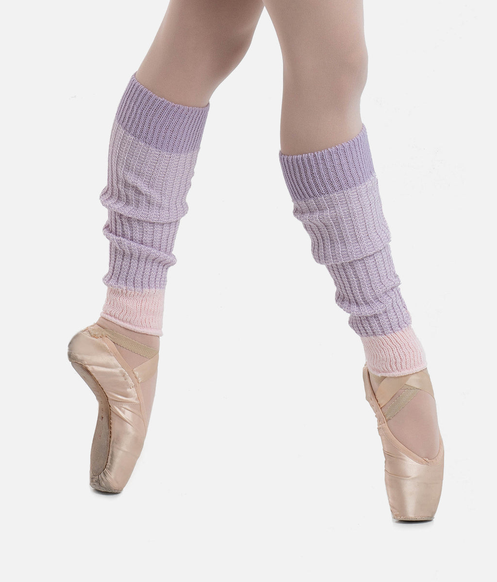 Intermezzo Caytlin Long Legwarmers - Blue, Pink & Wine – THE