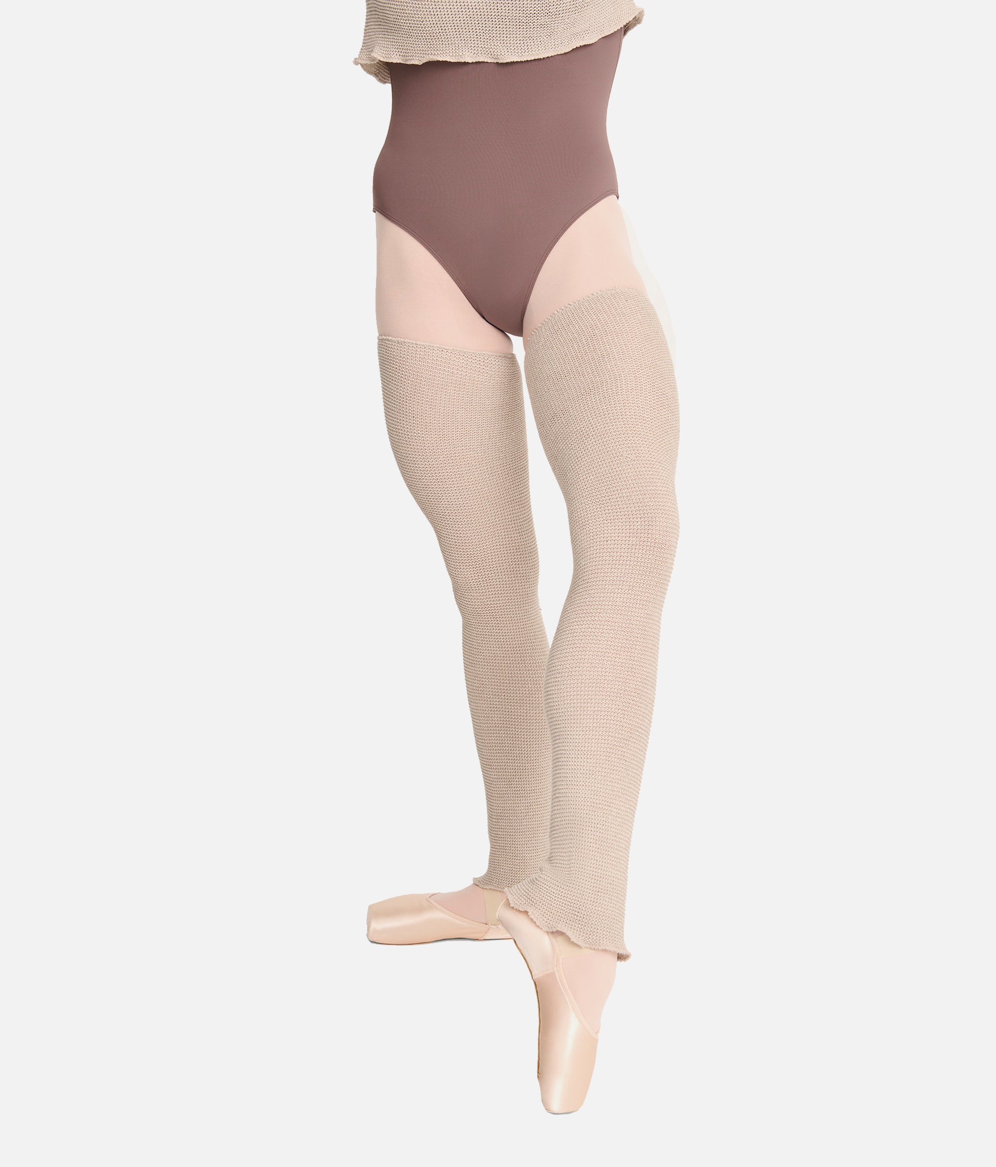 HIKARI Loose Knit Legwarmers, Cozy Cotton Blend - 2049