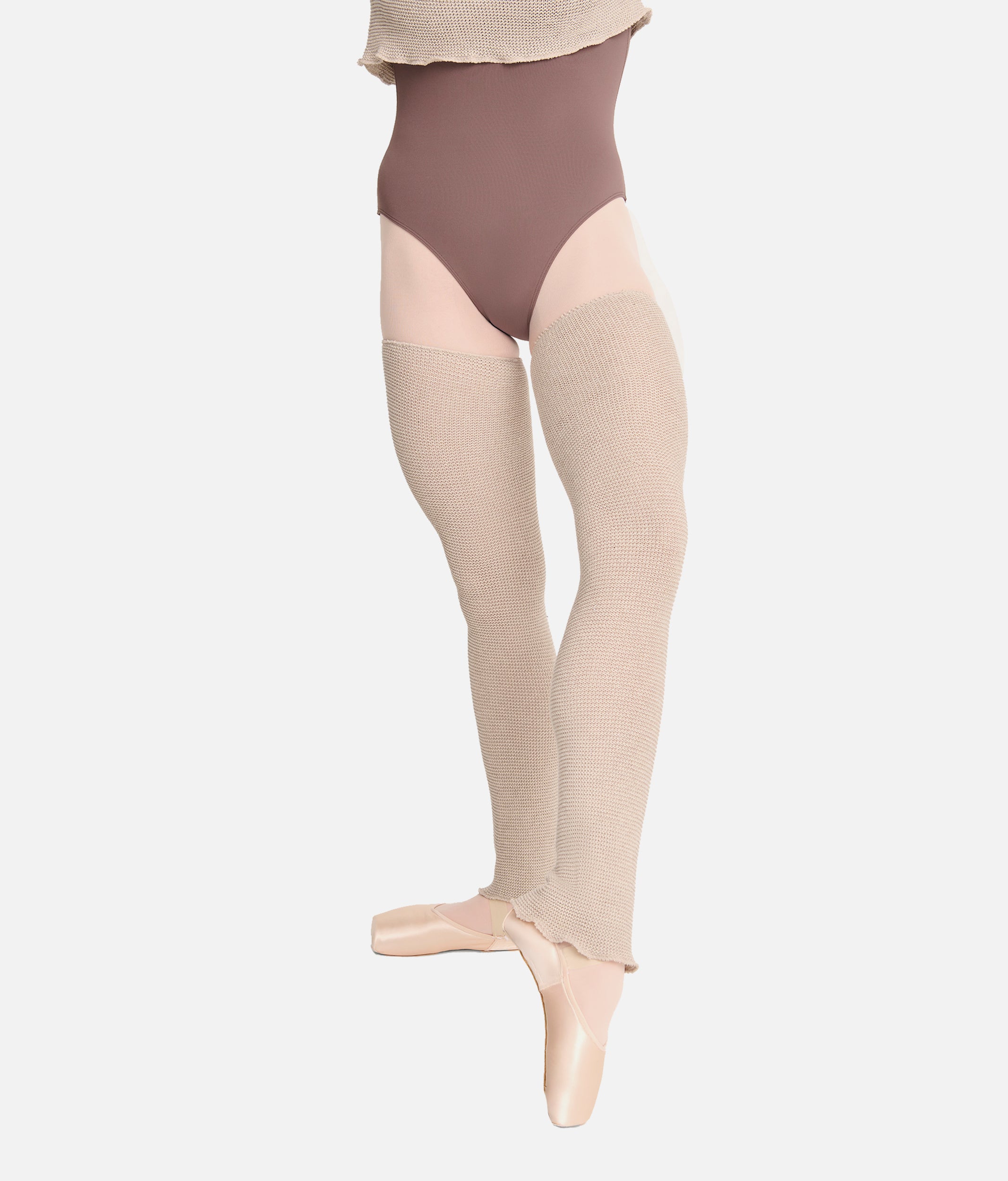 HIKARI Loose Knit Legwarmers, Cozy Cotton Blend - 2049