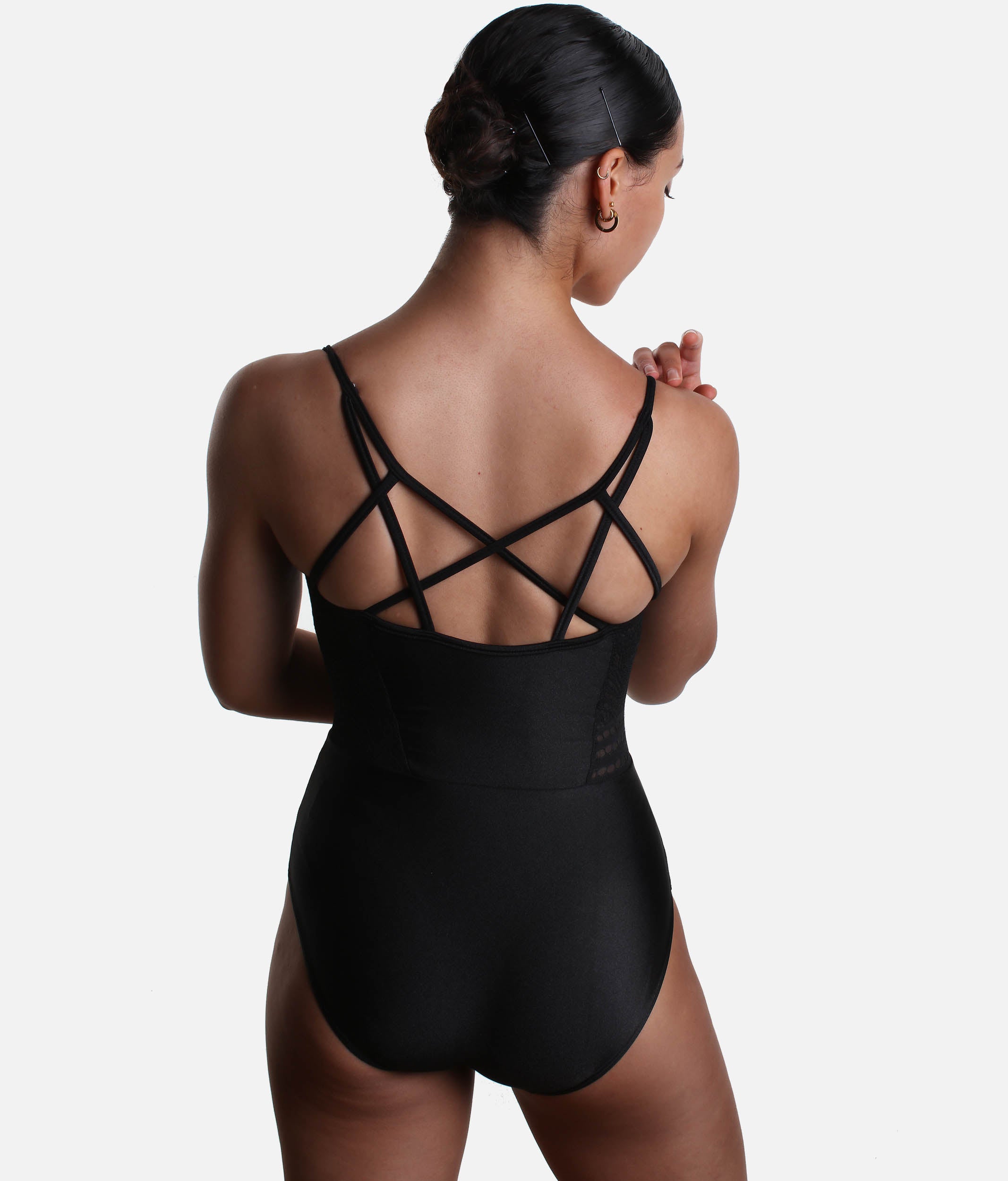 Strappy Back Ballet Leotard, Elegant Studio & Performance Wear - SD2391