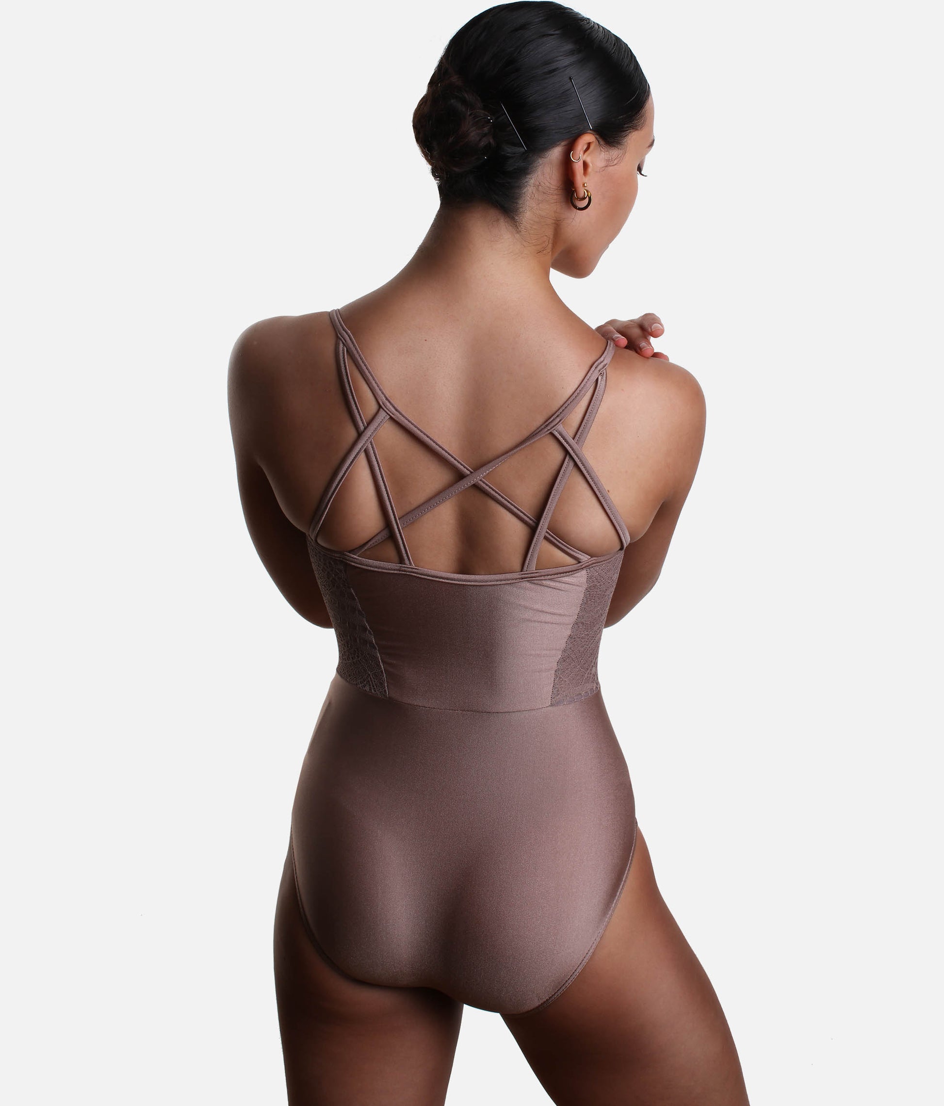 Strappy Back Ballet Leotard, Elegant Studio & Performance Wear - SD2391