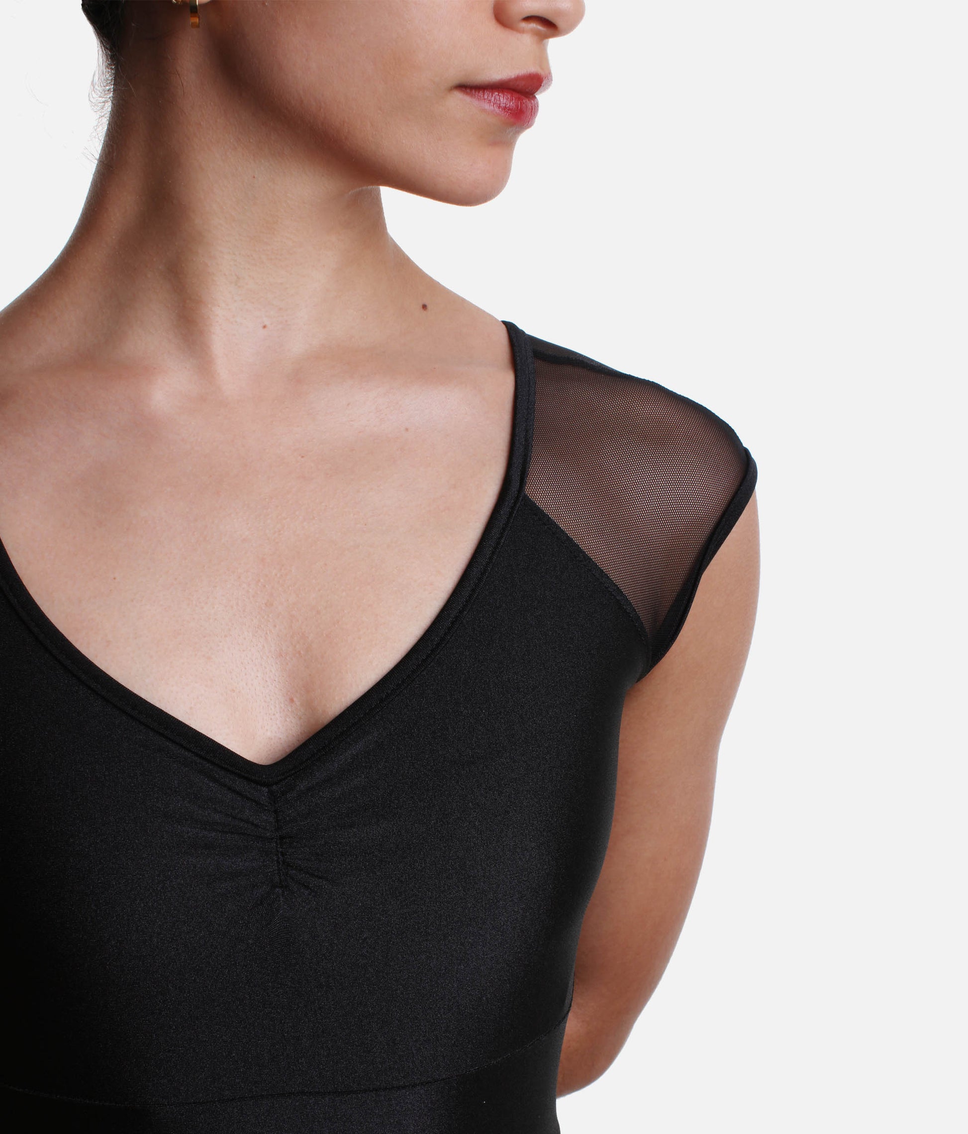 Lace Detail Ballet Leotard, Premium Adult Dancewear - SD2393