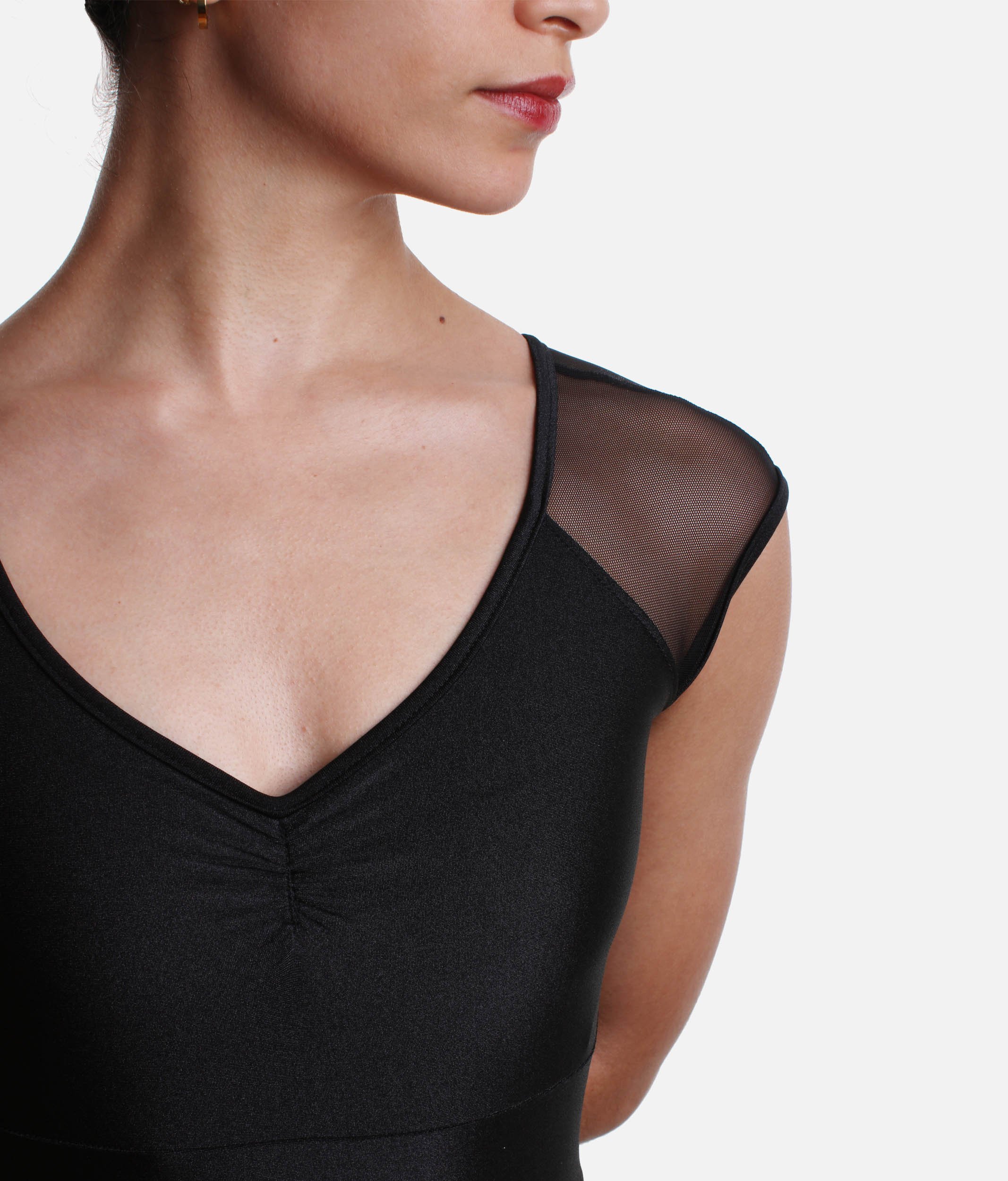 Lace Detail Ballet Leotard, Premium Adult Dancewear - SD2393