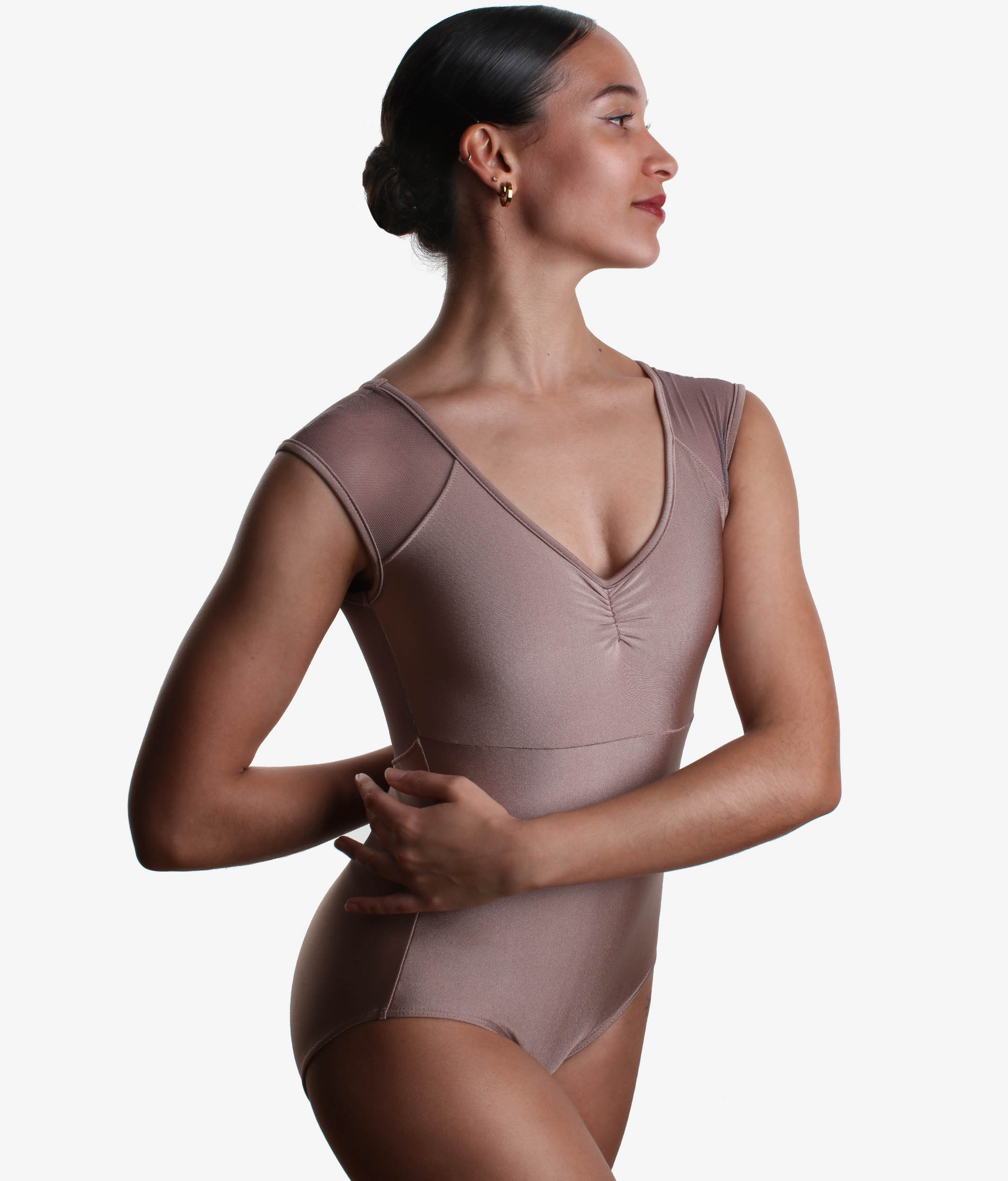Lace Detail Ballet Leotard, Premium Adult Dancewear - SD2393
