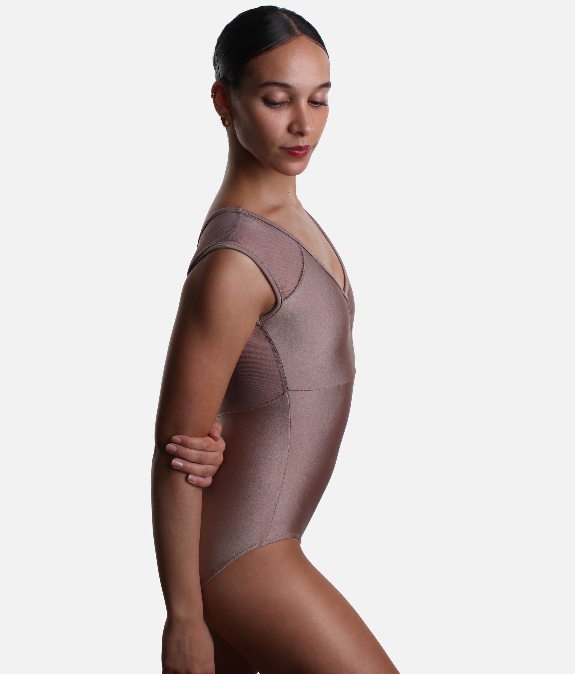 Lace Detail Ballet Leotard, Premium Adult Dancewear - SD2393