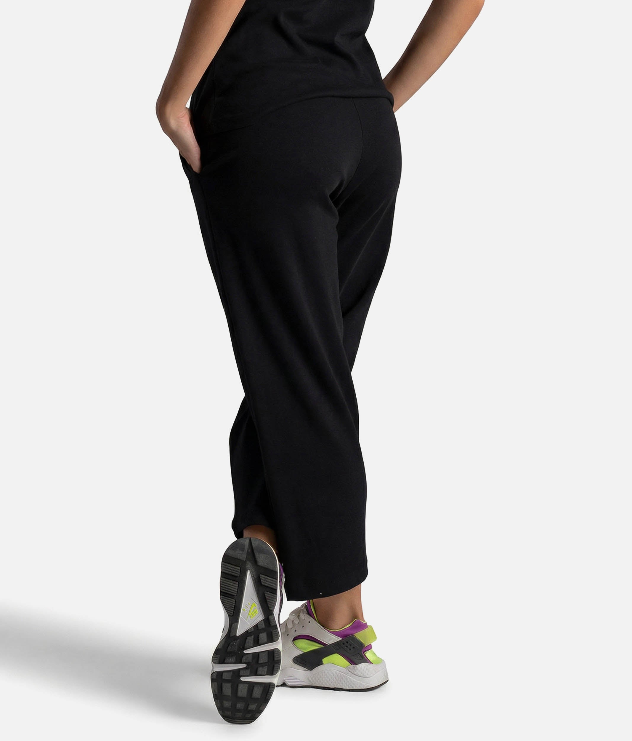 Loose-Fitting Capri Dance Pants, Soft Cotton - SD2407