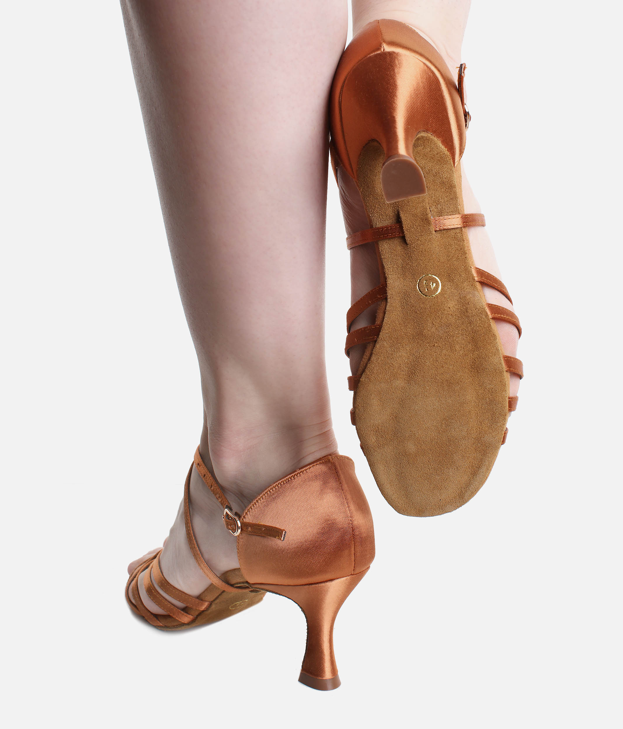 Tan 2024 dance heels