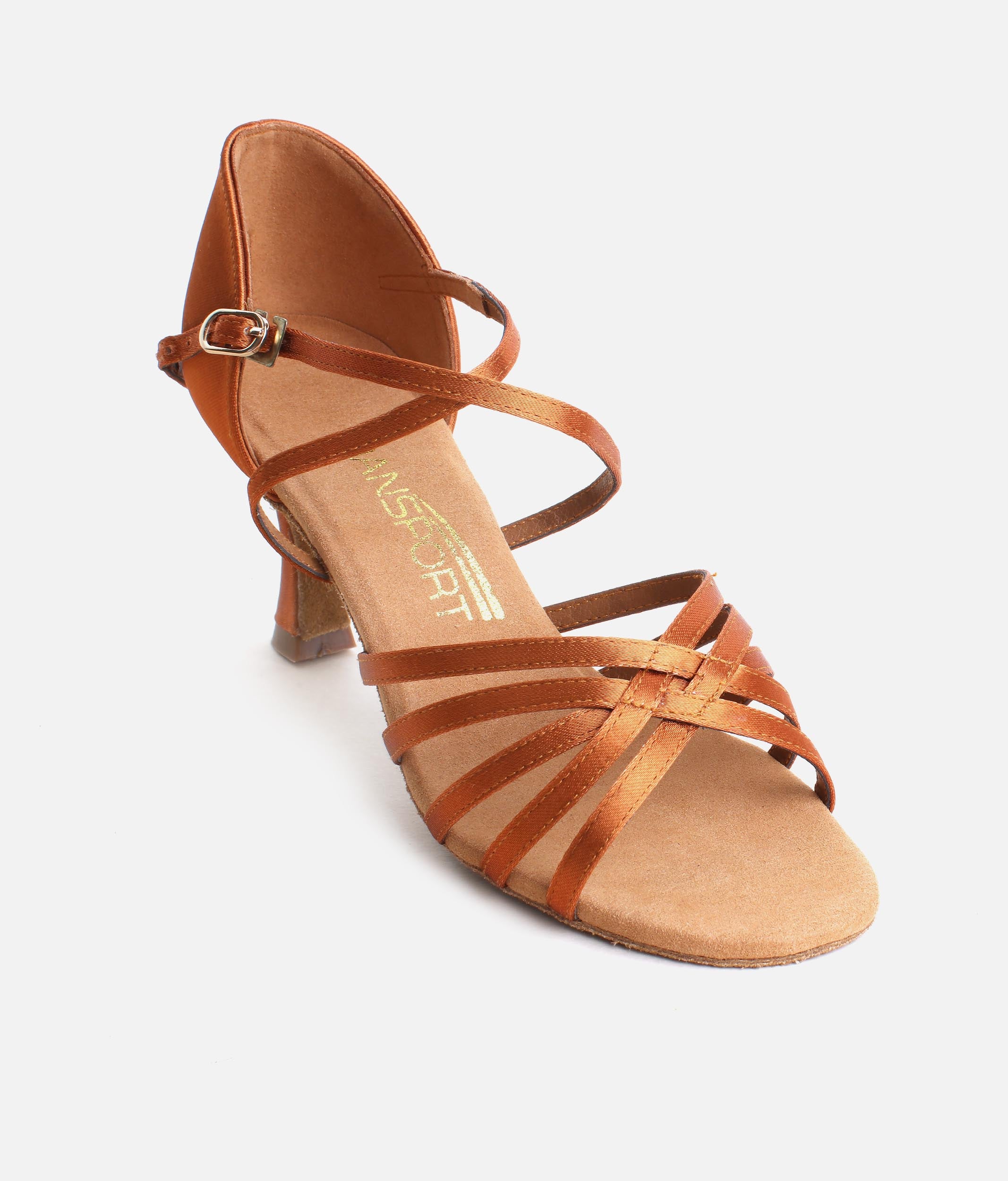 X-Strap Latin Dance Shoes, Flexible, Lightweight & Supportive Design - 3007