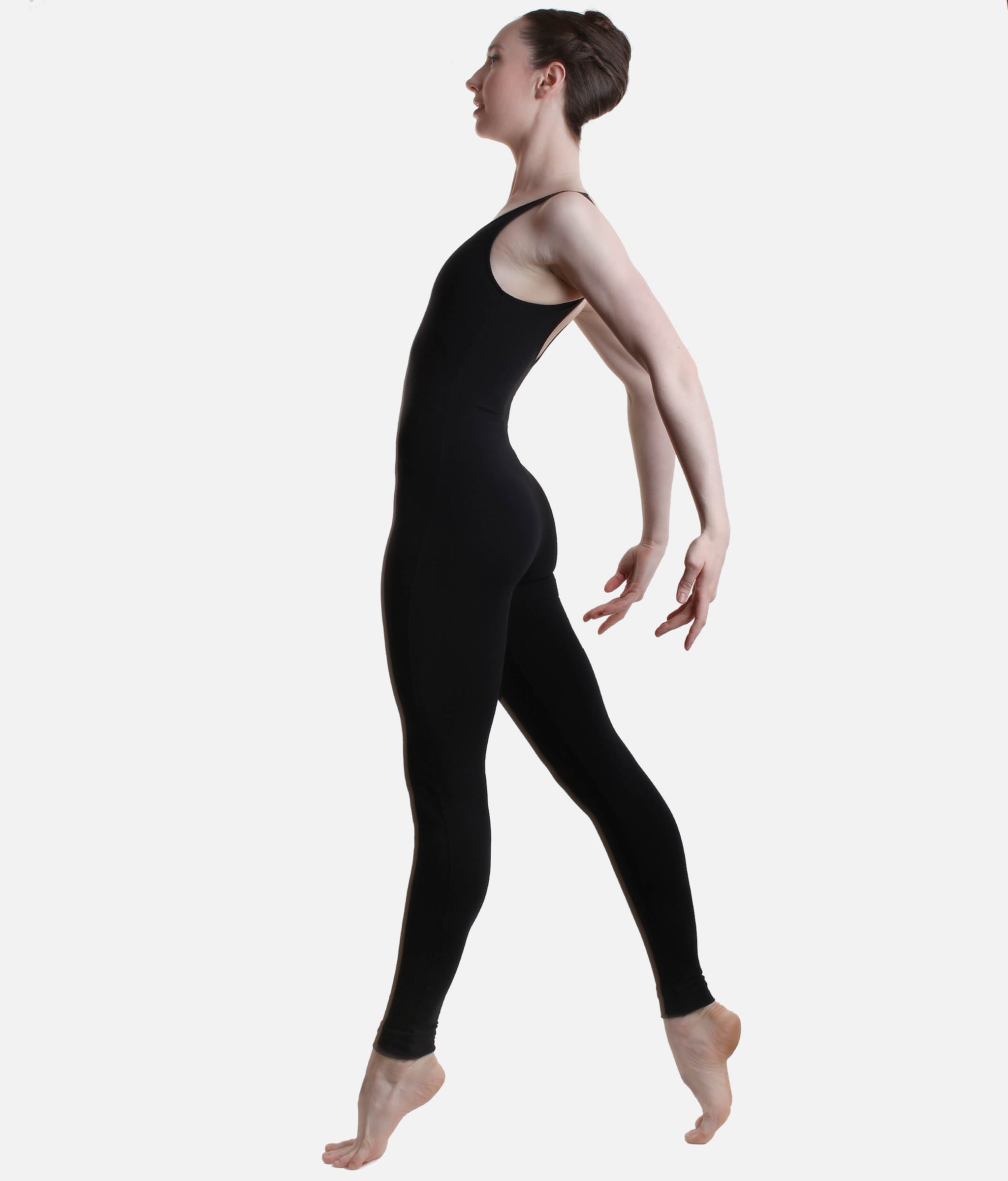 So Danca Tank Straps Low Back Catsuit - Dance World