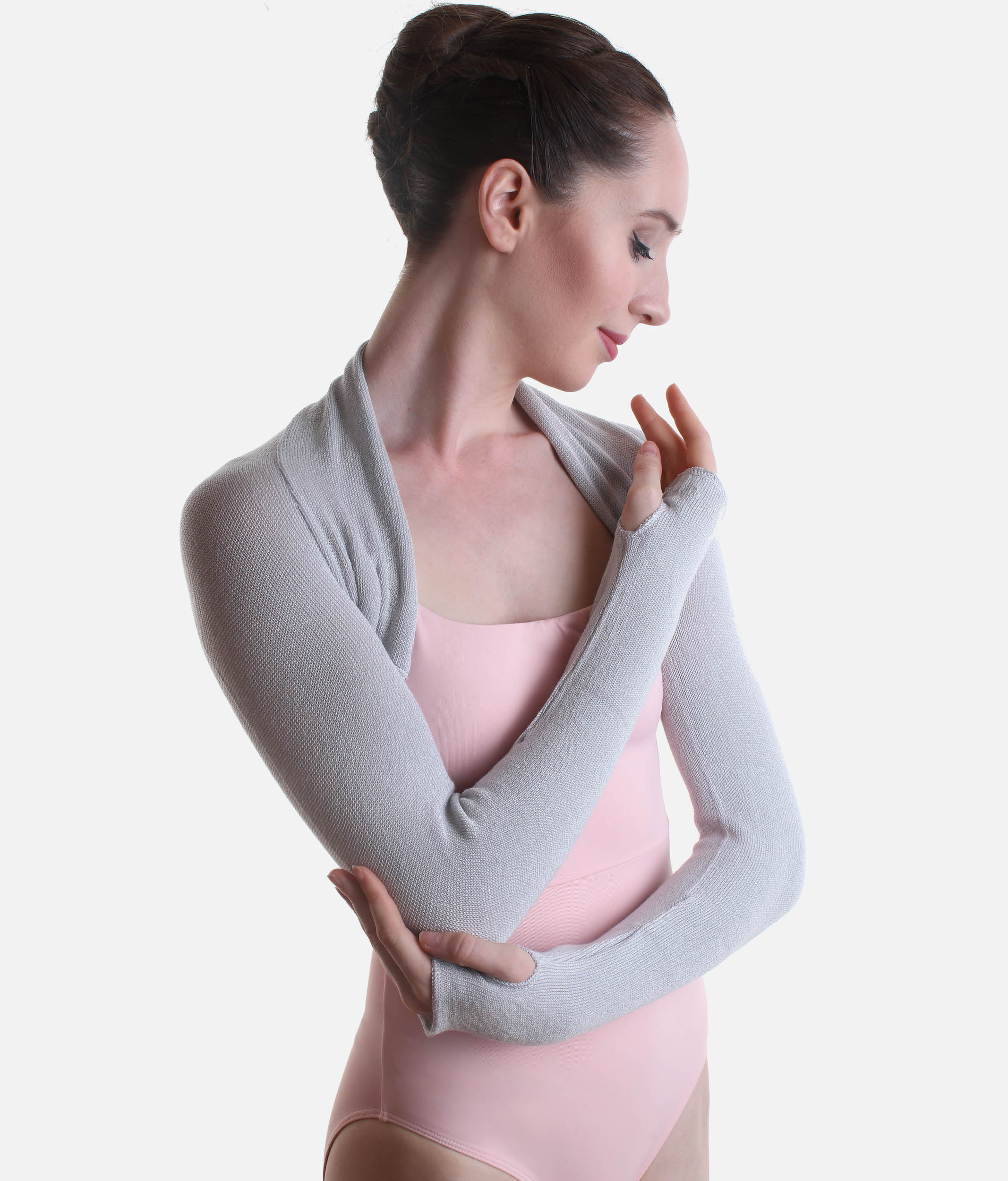Warm Up Ballet Shrug, Bamboo Knit - 6619