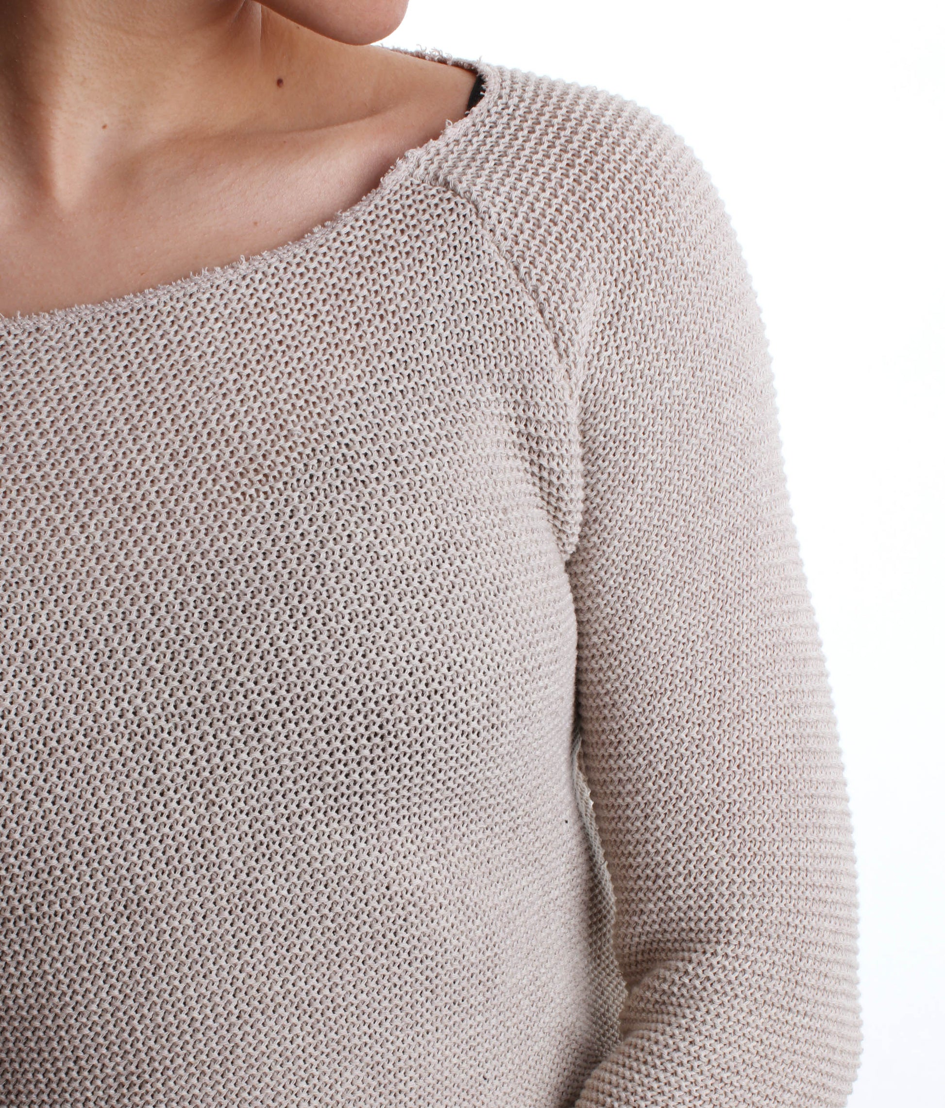 HUMAIRA Cropped Raglan Long-Sleeve Dance Sweater for Ballet Warmup - 6674