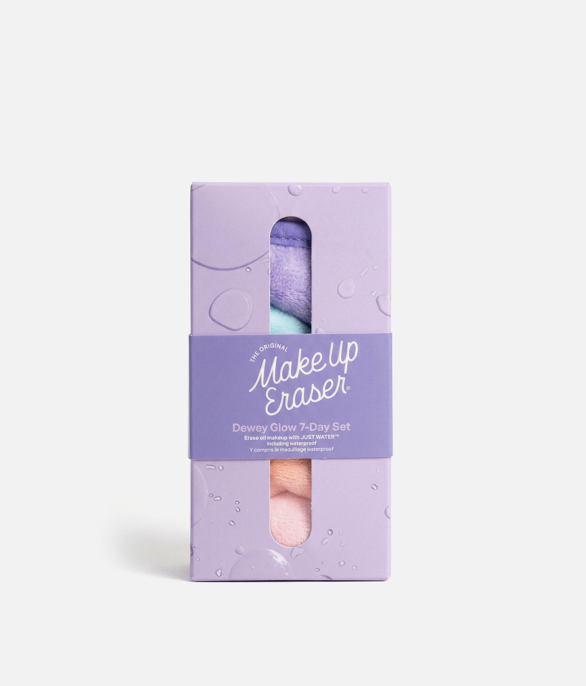 Dewy Glow 7-Day MakeUp Eraser Set, Gentle for Sensitive Skin
