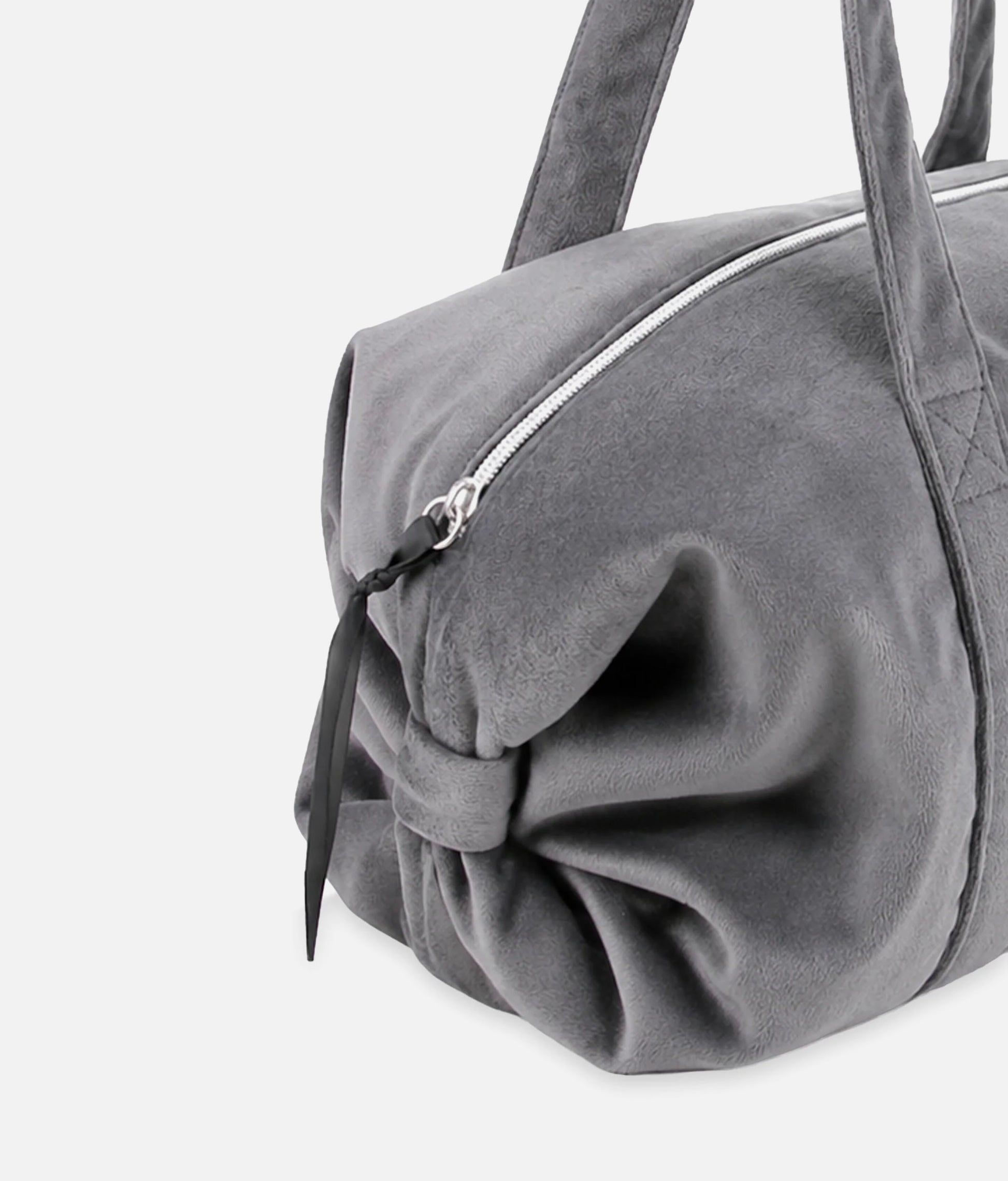 Medium Velvet Ballet Bag, Satin Bow Detail Duffle - B0232V