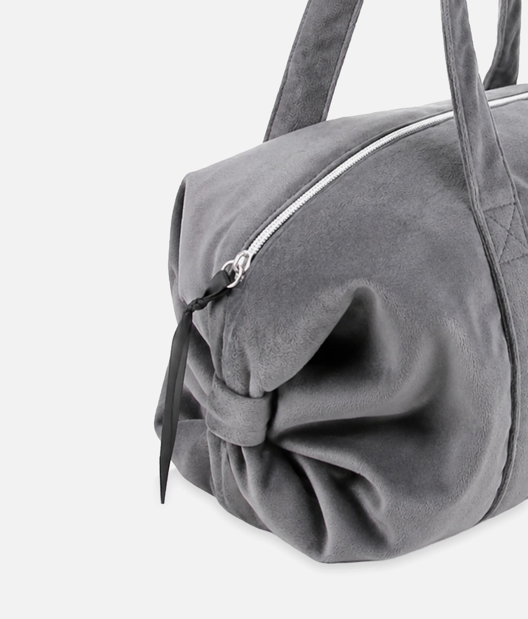 Medium Velvet Ballet Bag, Satin Bow Detail Duffle - B0232V