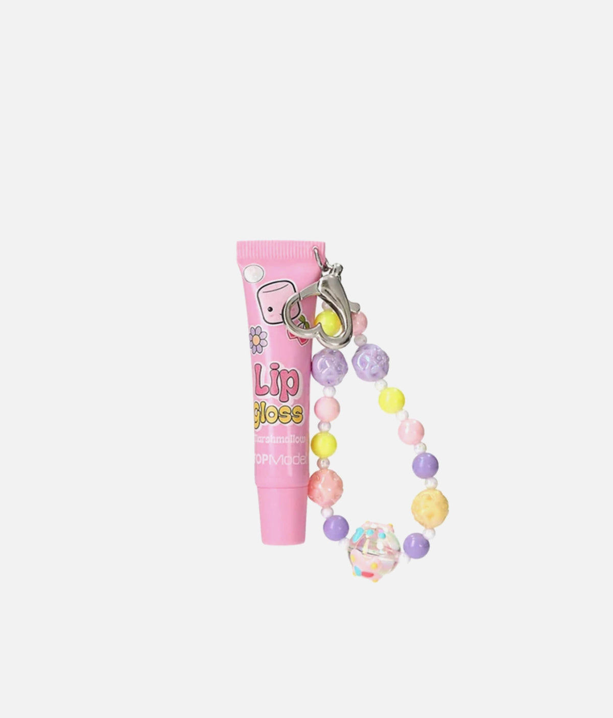 TOPModel GLOW TO GO Lip Gloss with Charm – Scented 8 ml Tube