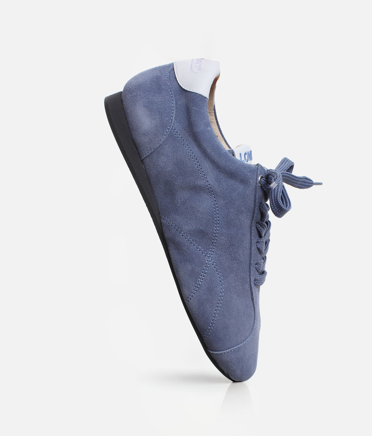 PortDance LOWERS Blue Leather Dance Trainers