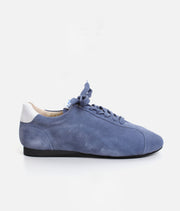 PortDance LOWERS Blue Leather Dance Trainers