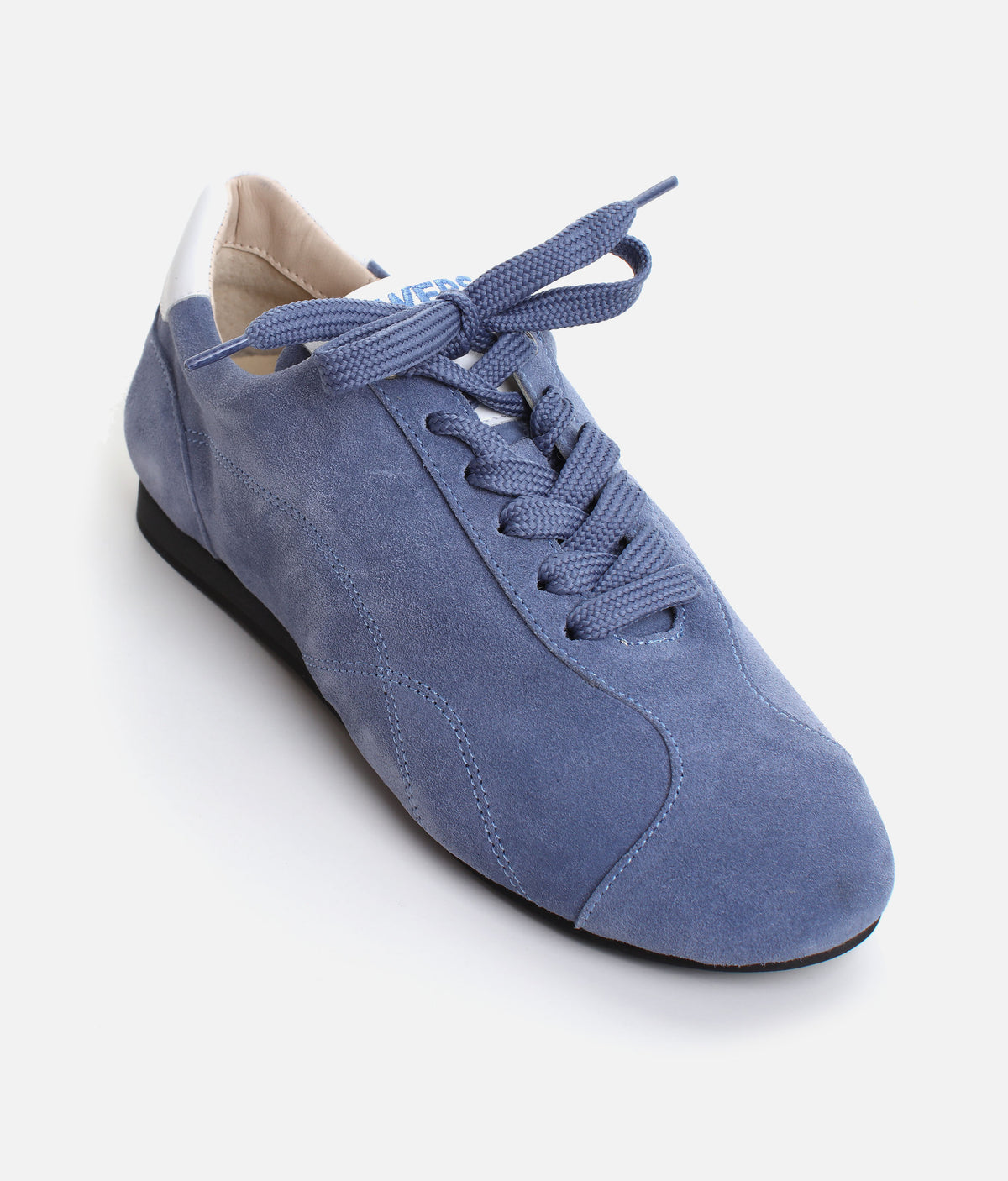 PortDance LOWERS Blue Leather Dance Trainers