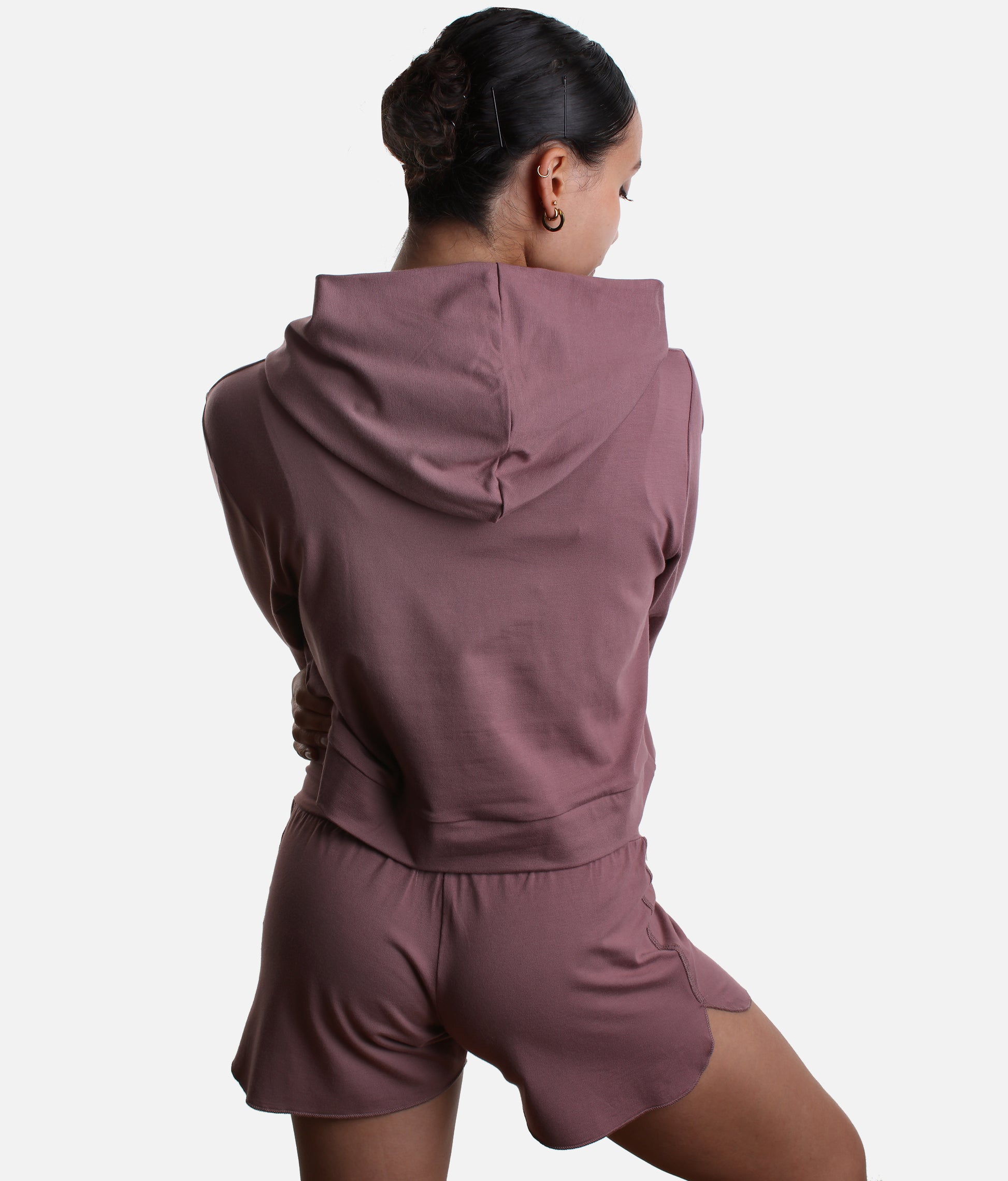 Cropped Hoodie, Soft Bamboo Dance Warm-Up Essential - REN