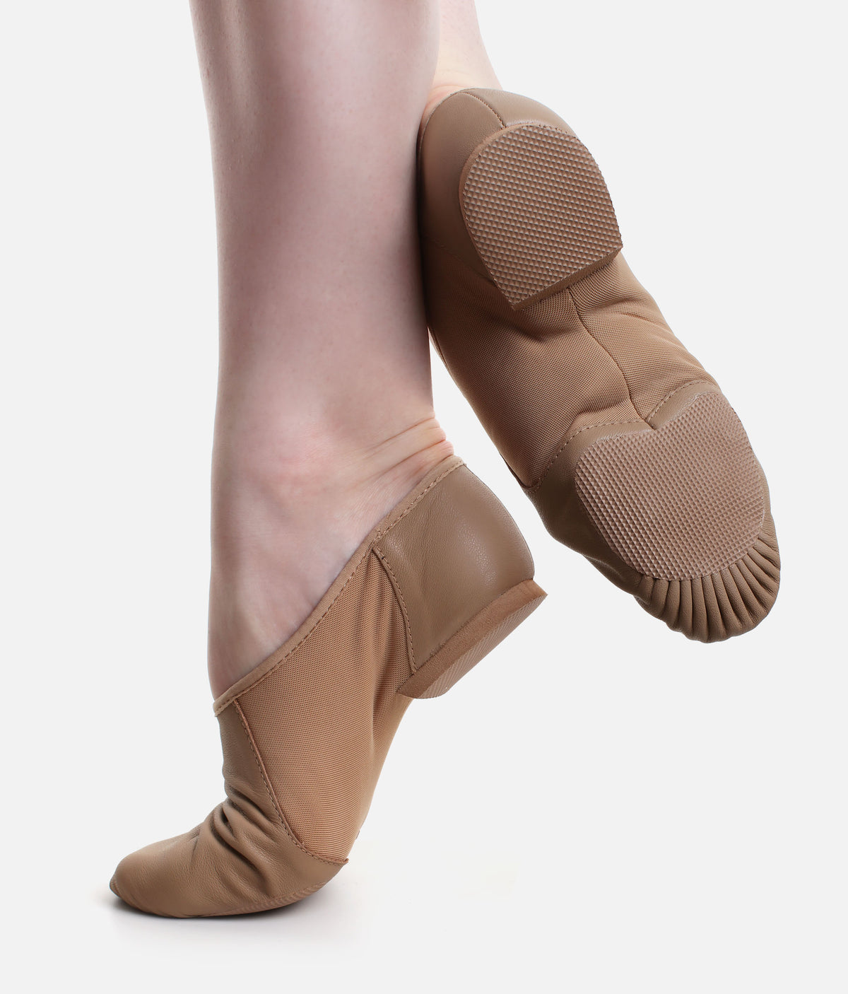 Neo-Flex Leather Slip-On Jazz Shoes - S0495