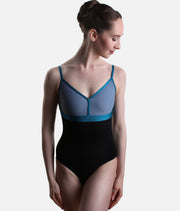 High-Performance Camisole Leotard - Sculpting Compression - AKIA