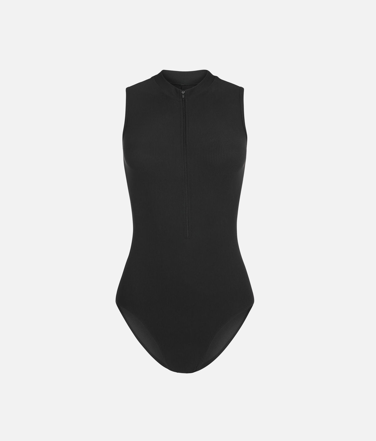 Mara Dancewear Aura – Total Black Sleeveless Ballet Leotard